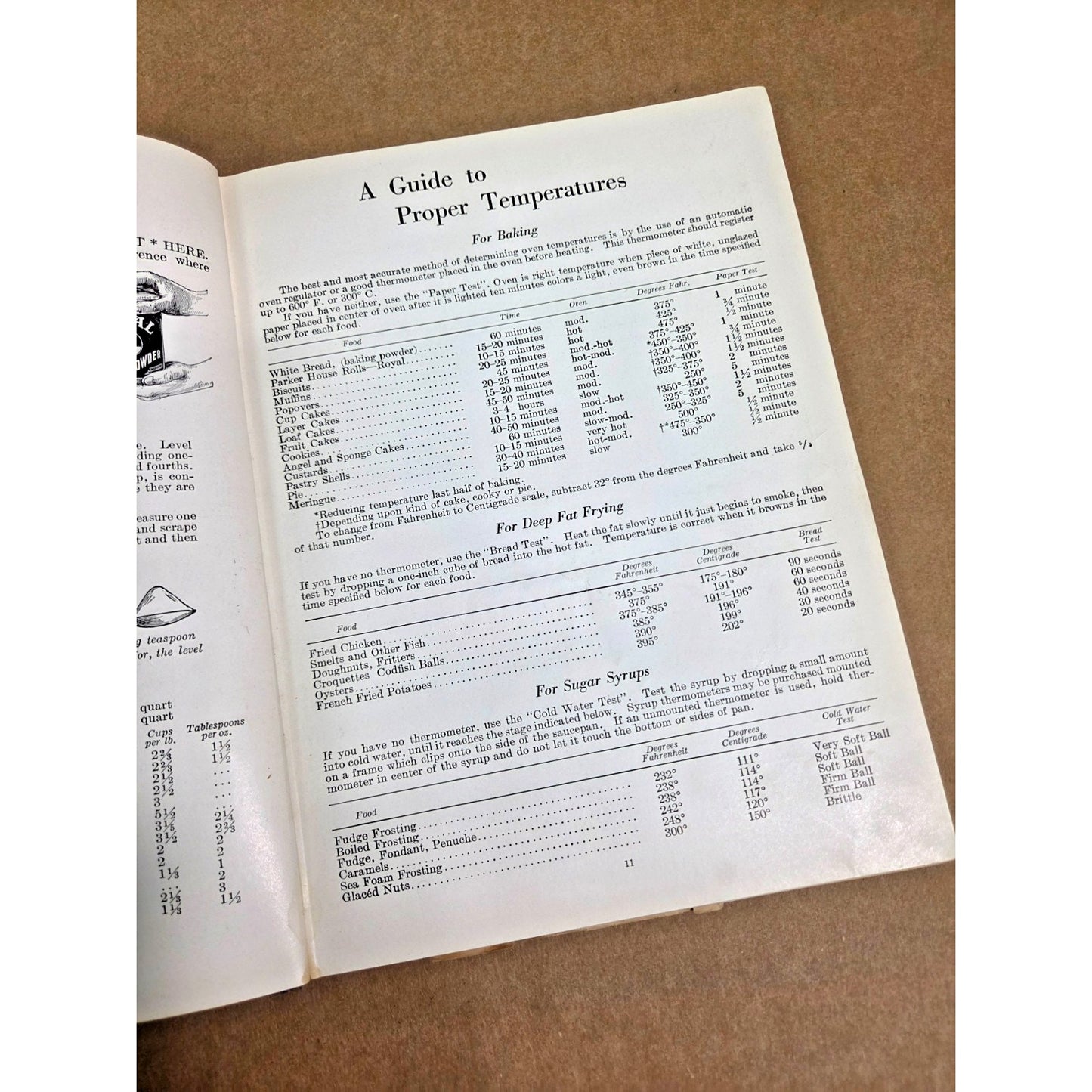 1929 Any One Can Bake Cookbook - Royal Baking Powder Co. - Vintage Art Deco