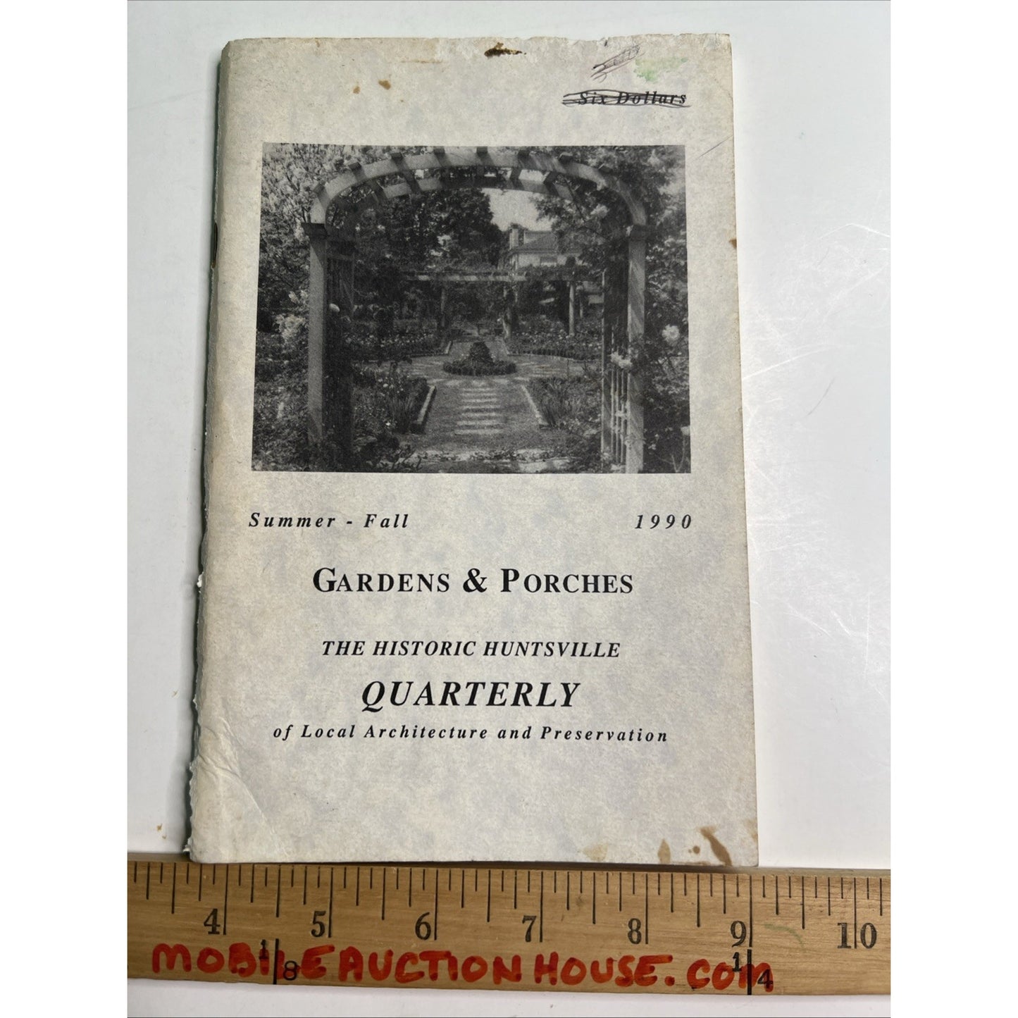 1990 THE HISTORIC HUNTSVILLE QUARTERLY OF LOCAL ARCHITECTURE & PRESERVATION