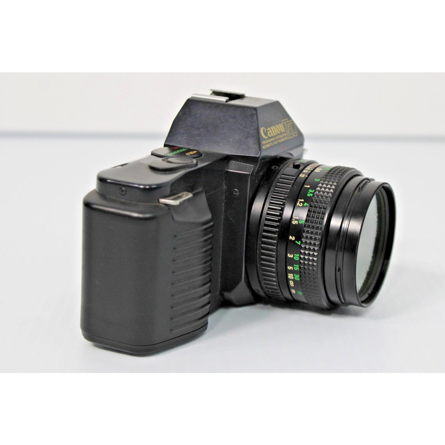 Vintage Canon T50 35mm Automatic SLR Camera with 50mm Lens
