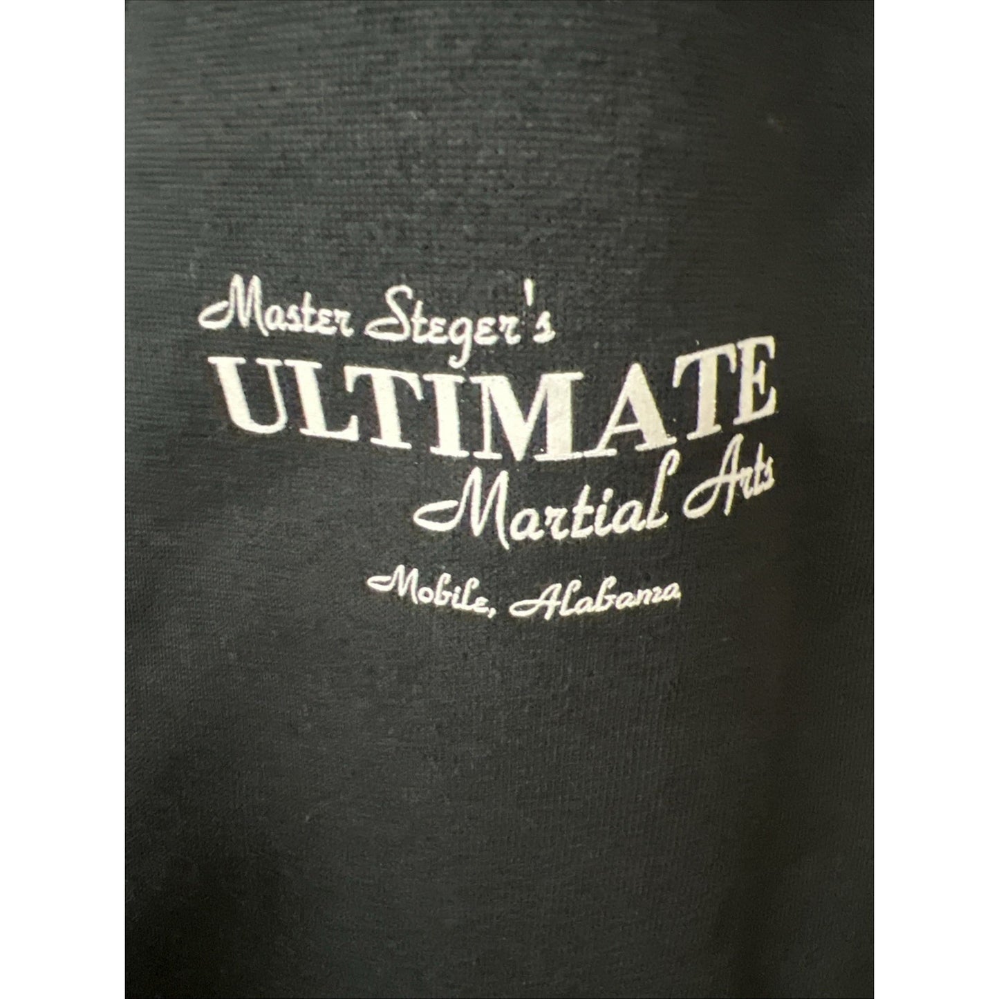 Mens Large Sweat Pants Master Steger’s Ultimate Martial Arts Mobile AL