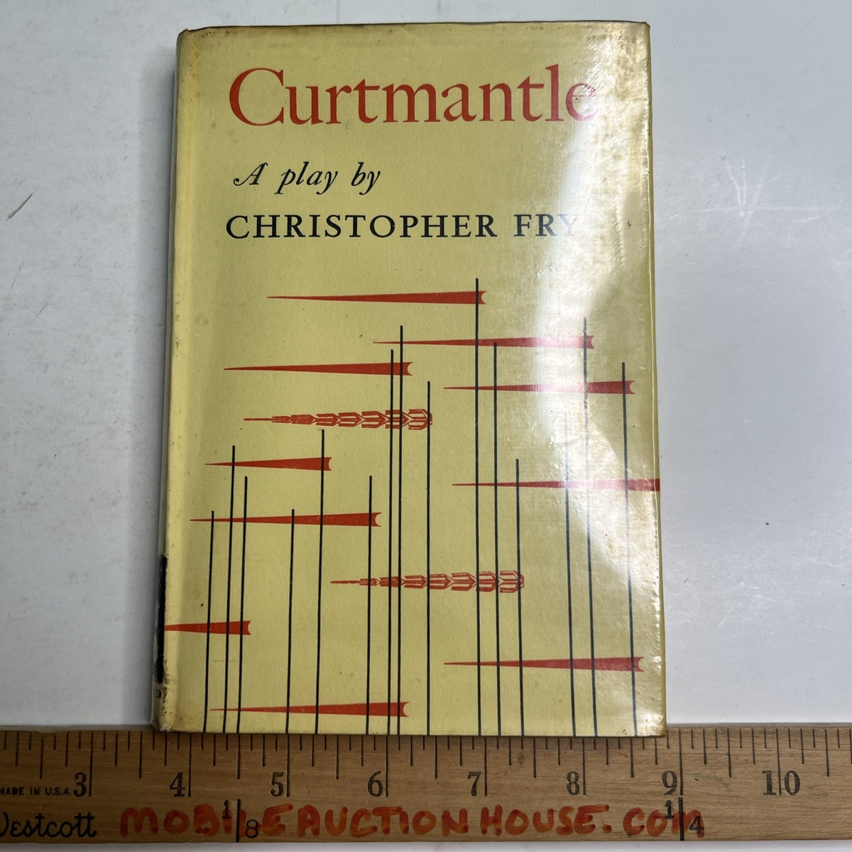 Curtmantle: A Play by Christopher Fry 1961 HC 1st Edition Ex Library