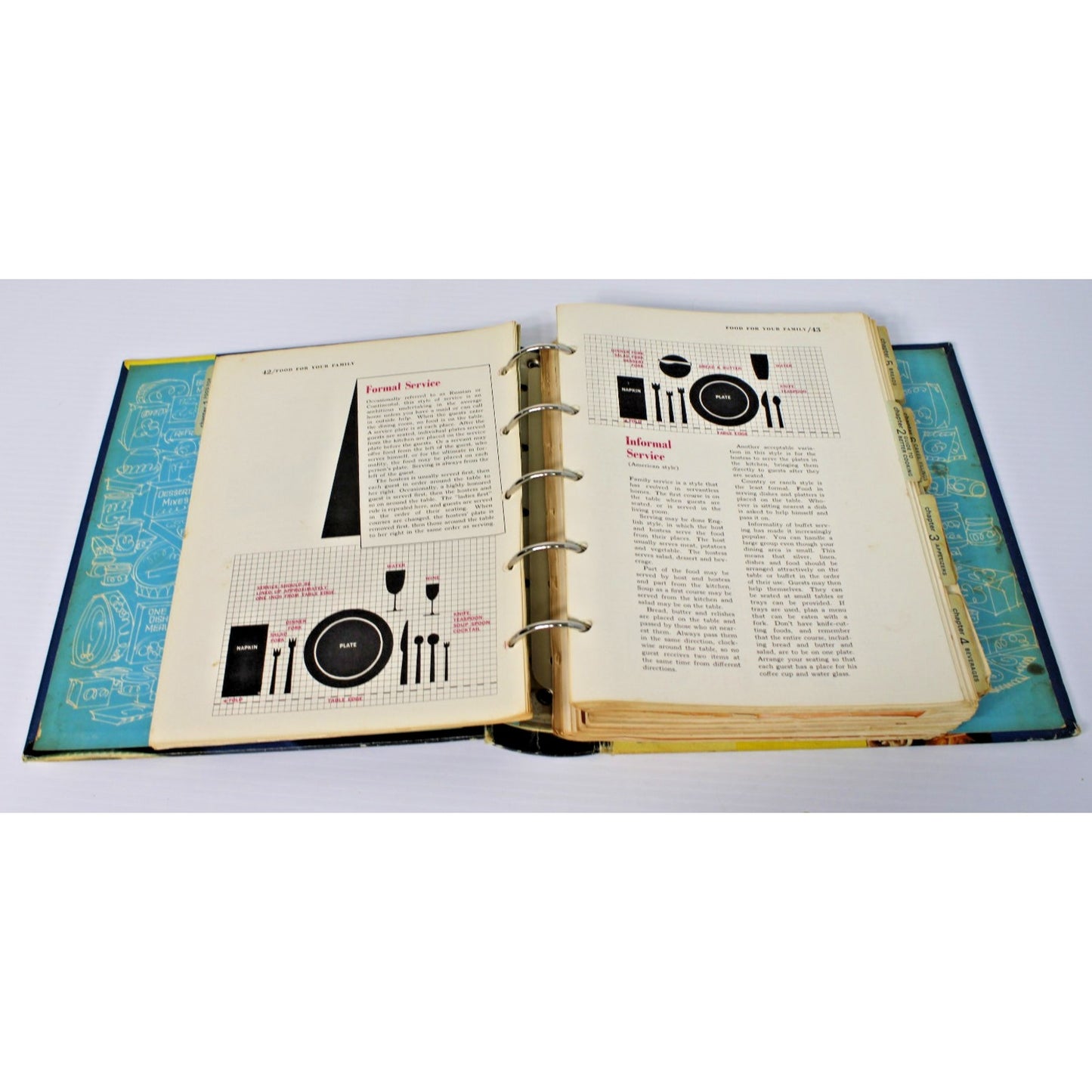 Vintage 1960s The Pillsbury Family Cookbook- Complete Recipe Binder, 550+ pages