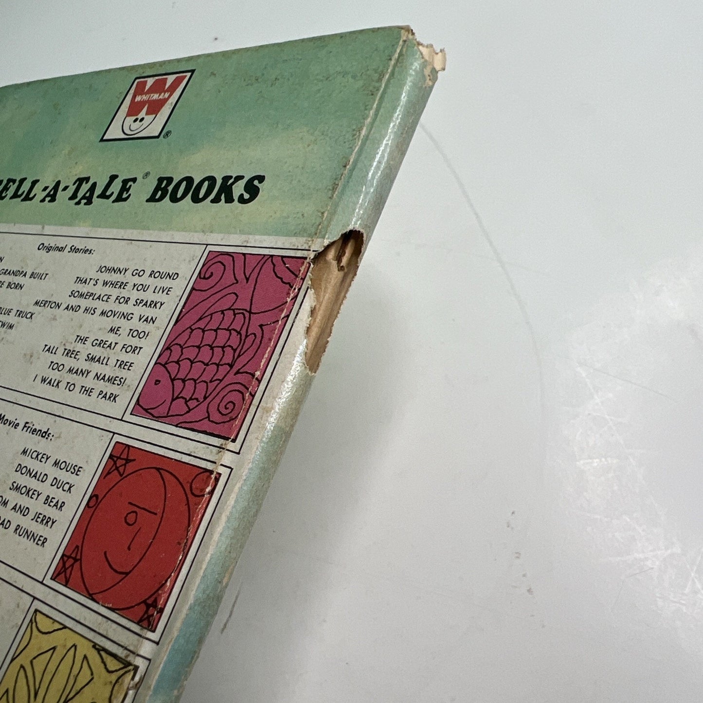 THE HIDING PLACE Vintage 1971 Whitman Tell A Tale Hardcover Children’s Book
