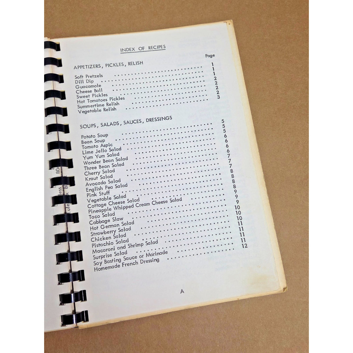 Vintage 1982 Euless Texas Community Cookbook - Local Senior Citizen Recipes