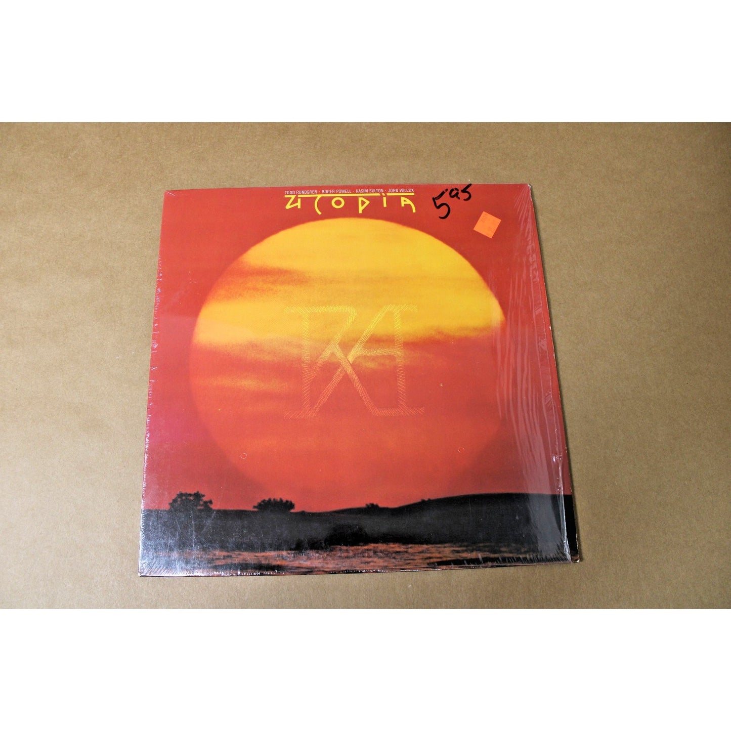 1977 Utopia "Ra" Vinyl LP Todd Rundgren Progressive/ New Wave Rock