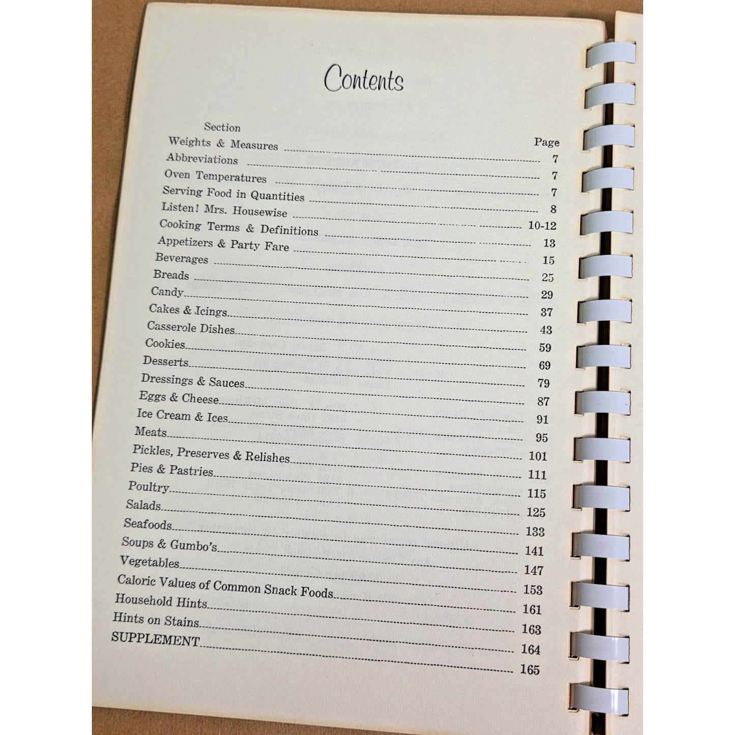 Vintage 1968 Rosalind Circle Texarkana AR Church Cookbook 3rd Edition