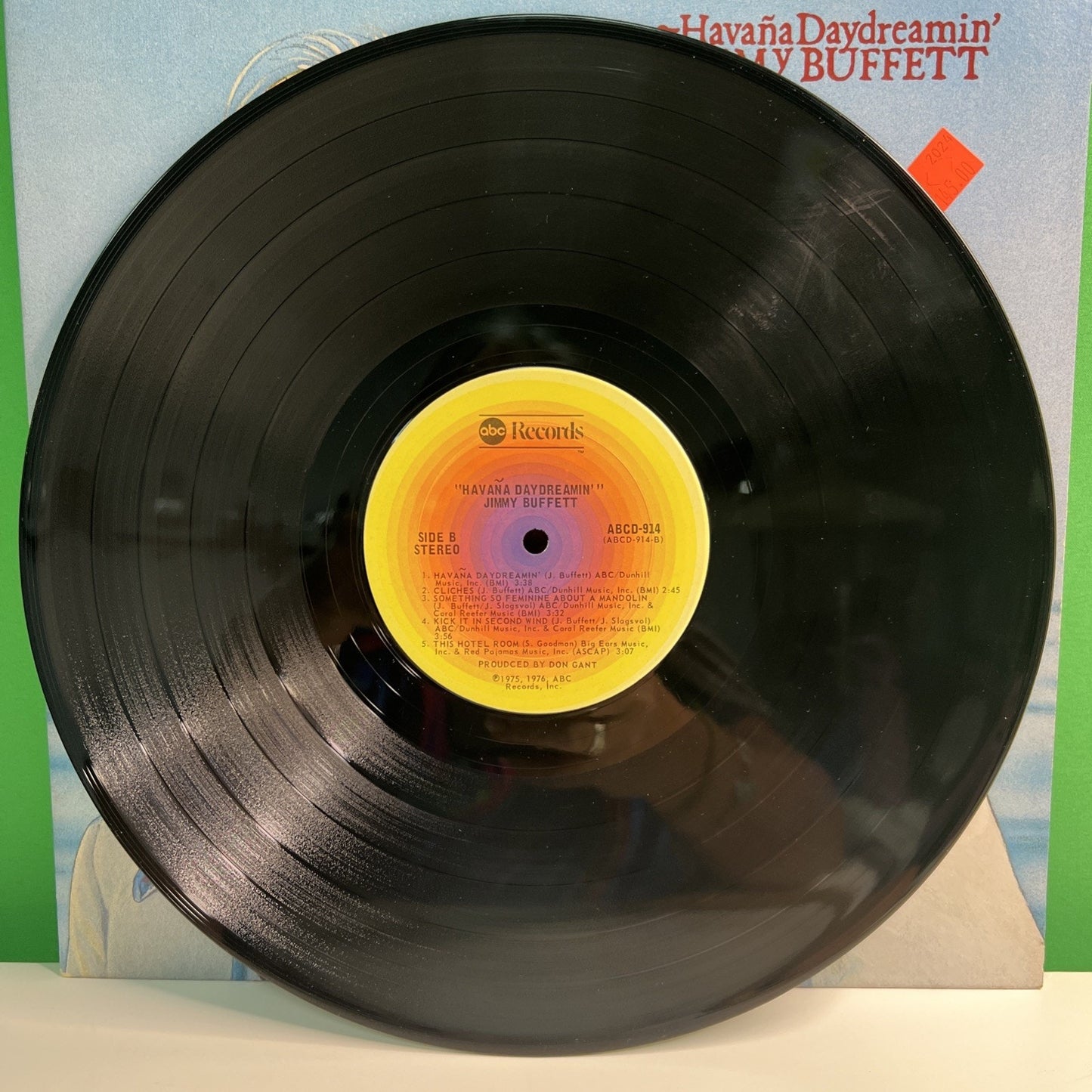 Jimmy Buffett Havana Daydreamin’ 1976 Vinyl LP Record Album ABCD-914 Gatefold