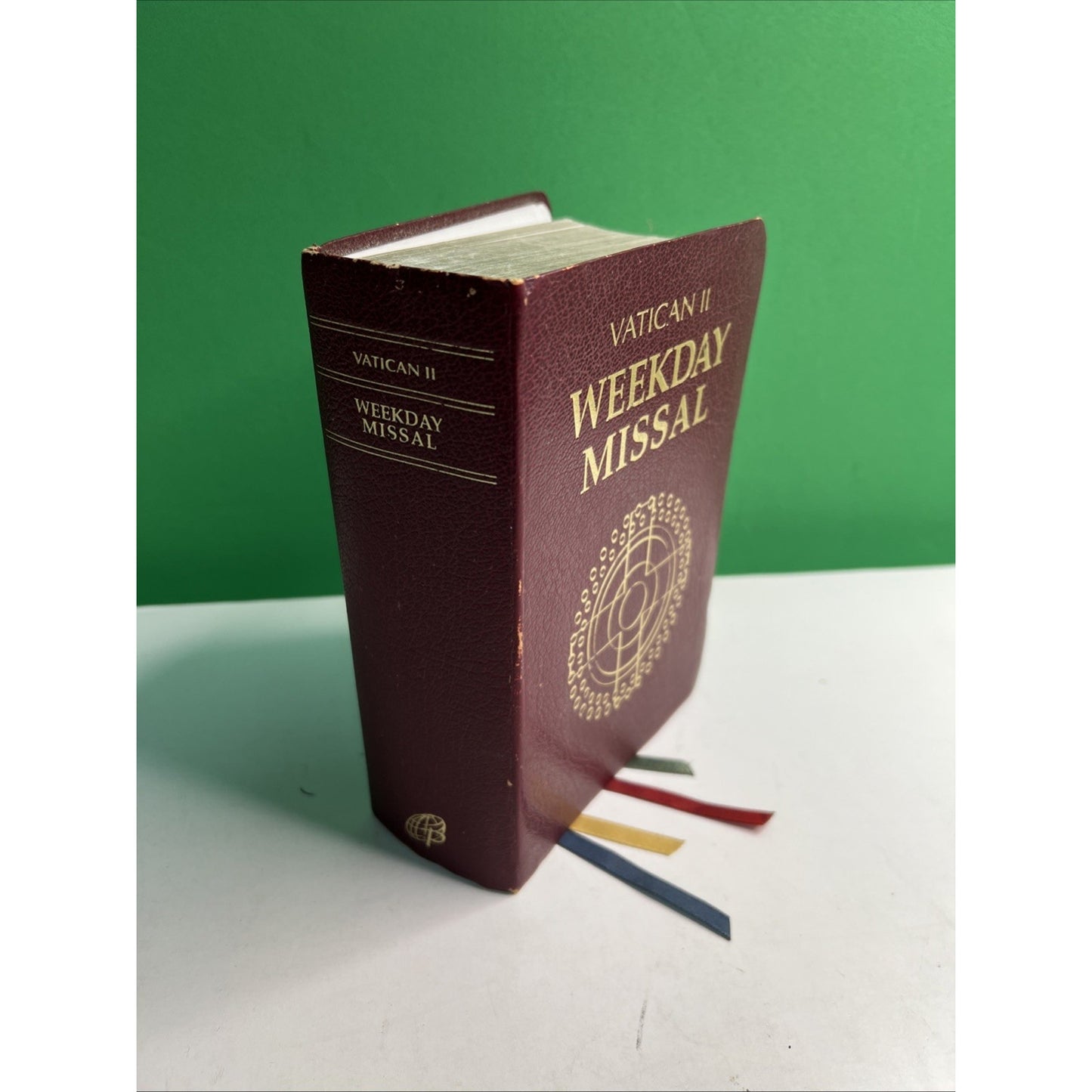 Vatican II Weekday Missal Burgundy Leather Very Good!