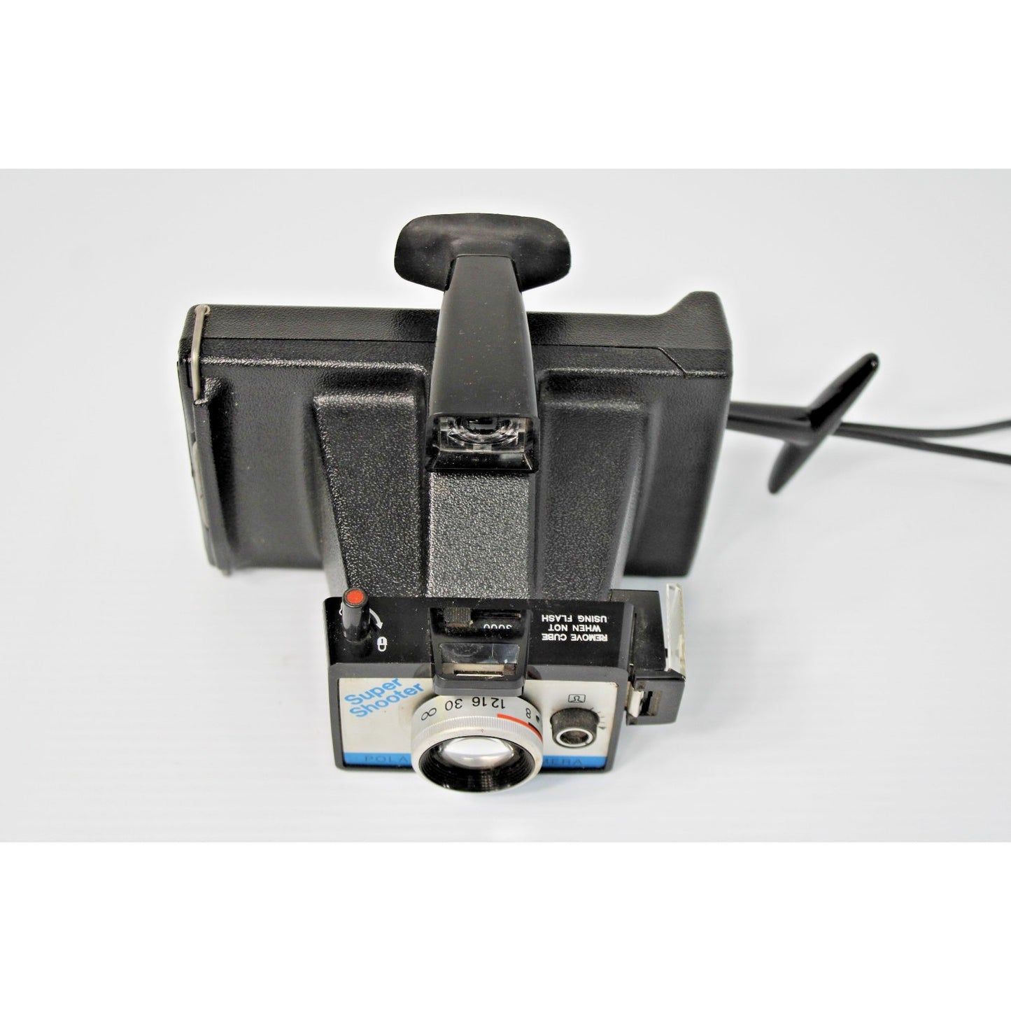 Vintage POLAROID Super Shooter Land Camera with Cold Clip, CLEAN