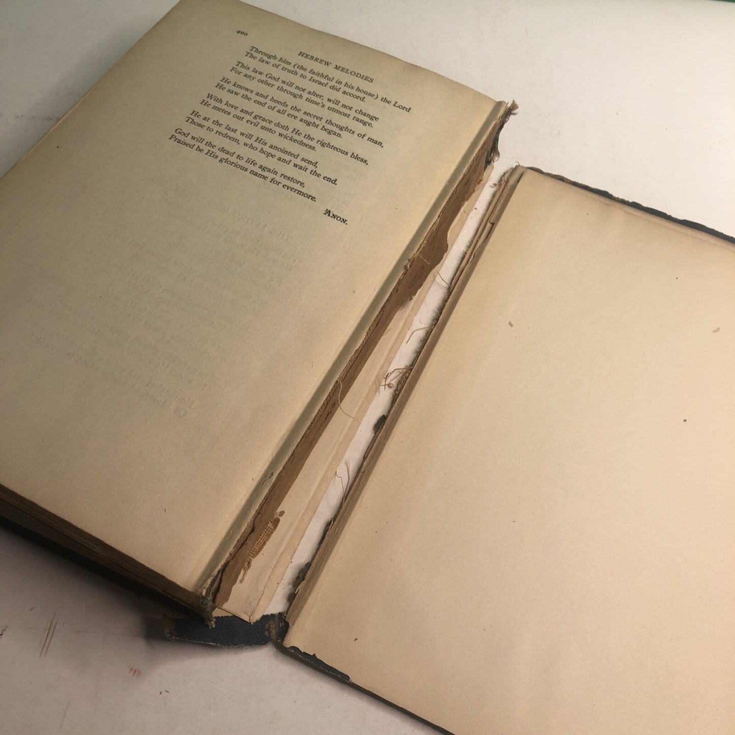 Hebrew Literature Hebrew Melodies And The Kabbala Unveiled Revised 1901 HC