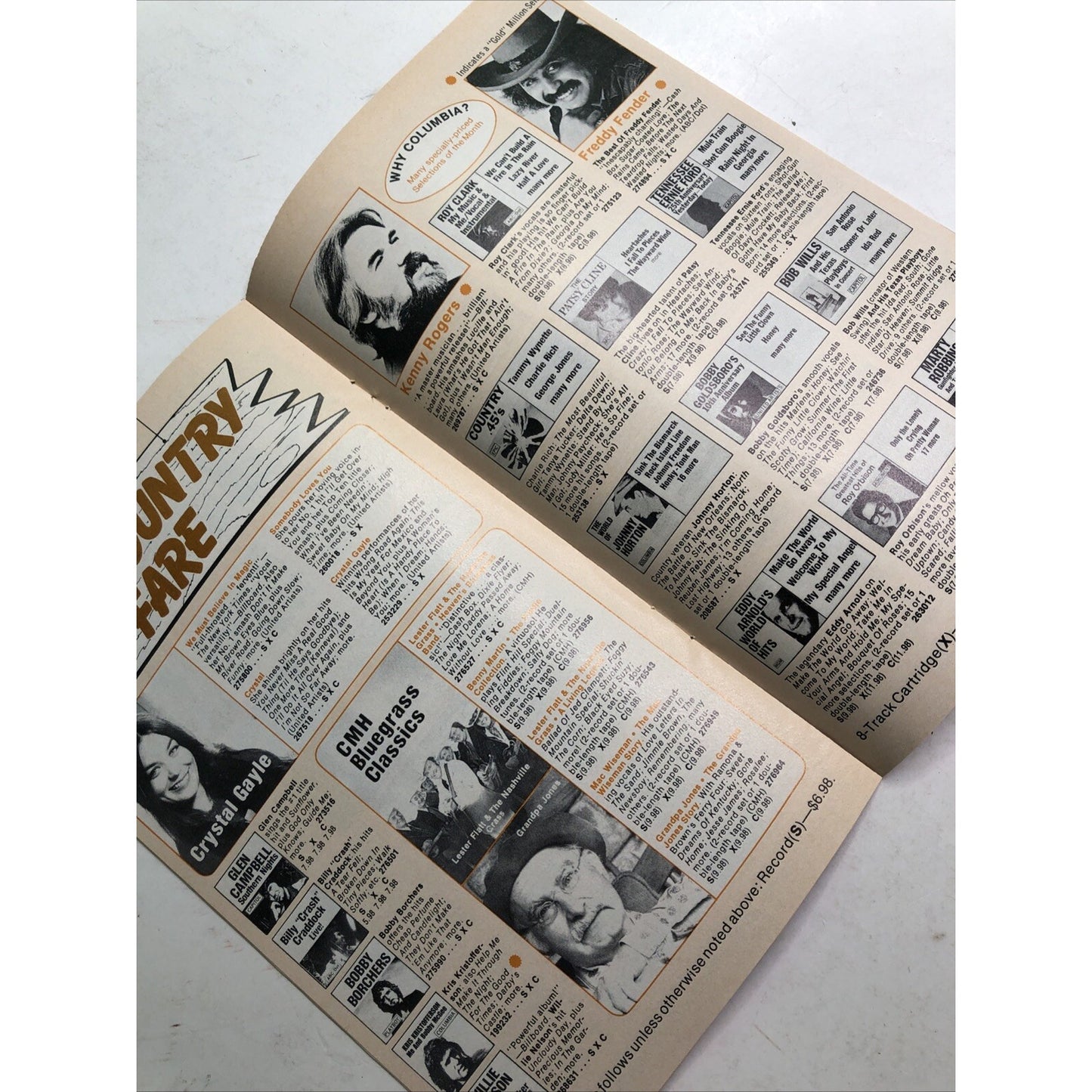 ORIGINAL1978 STAR WARS FULL COVER PHOTO Columbia House Records & Tapes Magazine