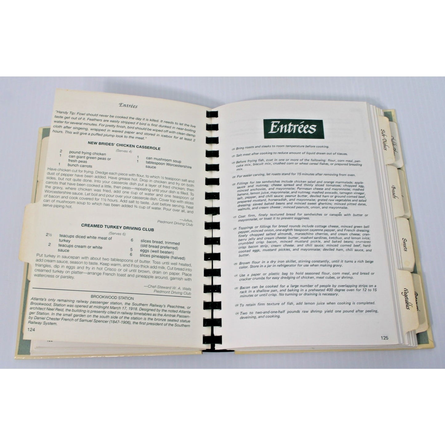 VTG Atlanta Cooknotes- Junior League of Atlanta, GA 80th Anniversary Cookbook