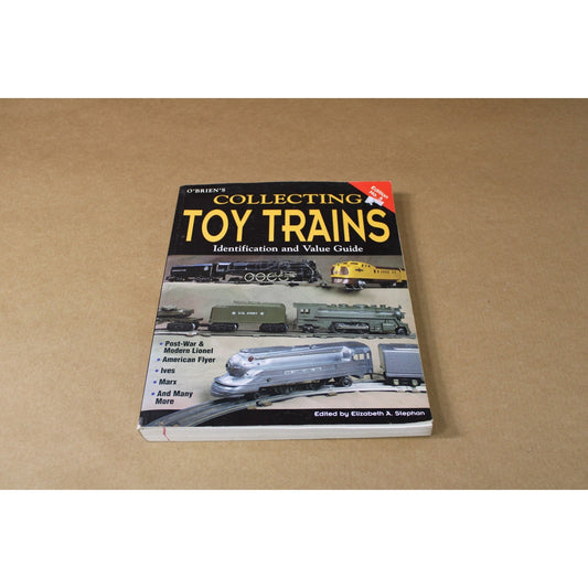 Vintage O'Brien's Collecting Toy Trains, Edition No. 5, 1999, Elizabeth Stephan