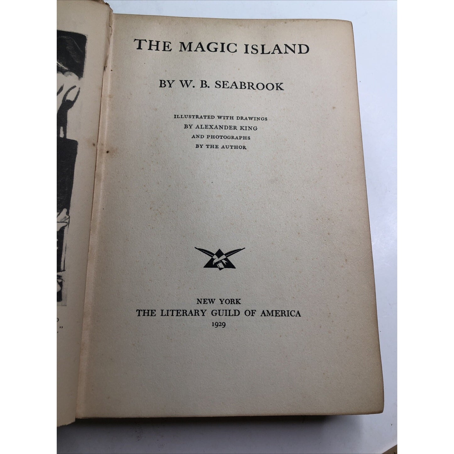 The Magic Island WB Seabrook 1929 Voodoo Dark Black Occult Sex Magic Evil Ritual