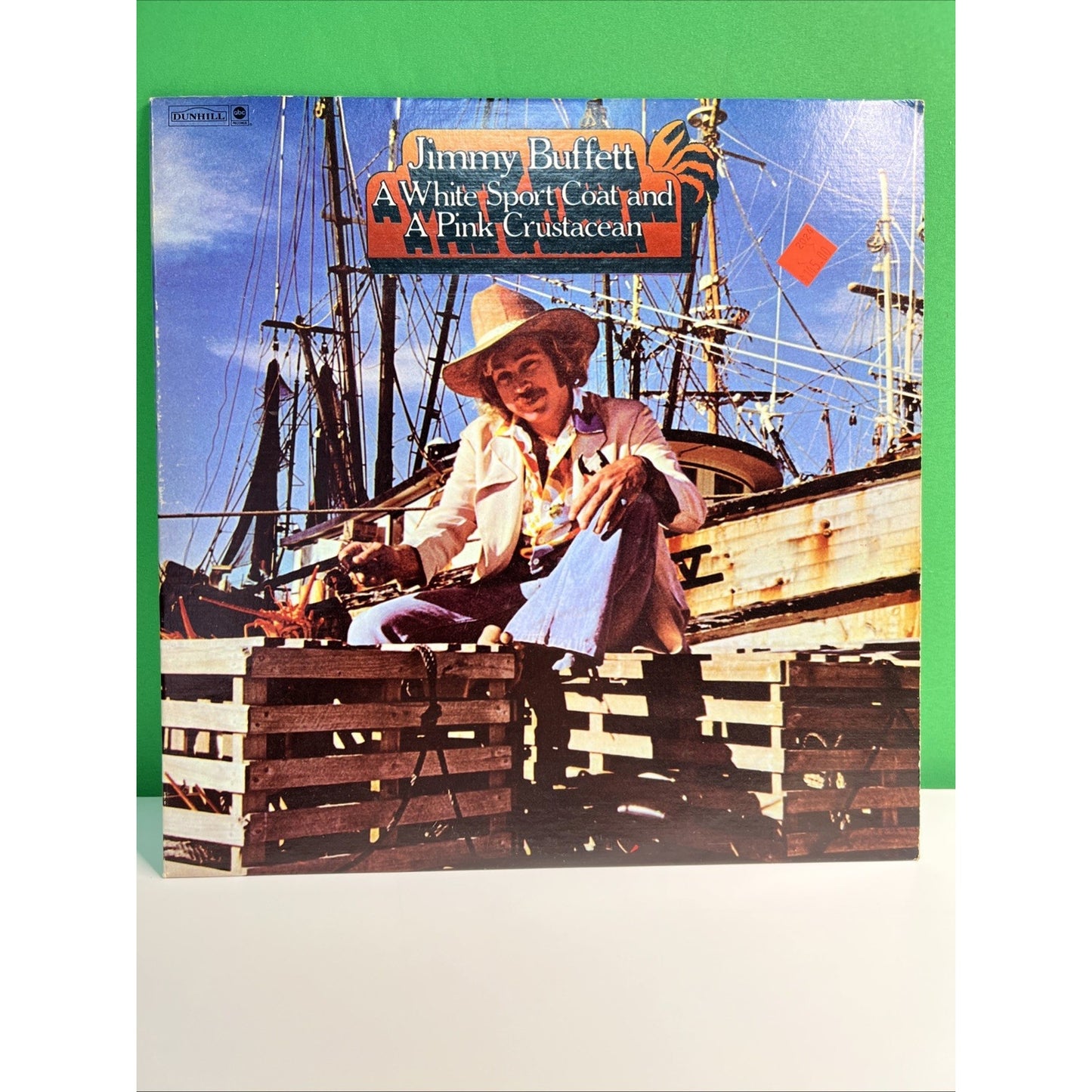 1973 JIMMY BUFFETT A White Sport Coat & A Pink Crustacean LP Record Album