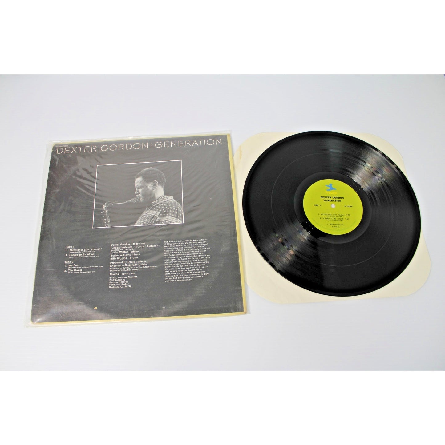 1973 Dexter Gordon- Generation, F.Hubbard C.Walton B.Williams B.Higgins Prestige
