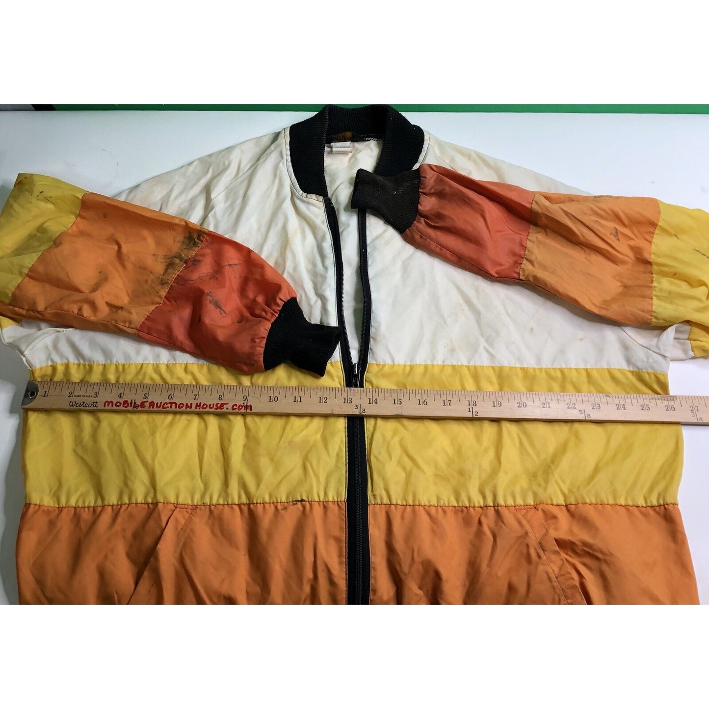 Vintage SWINGSTER NYLON JACKET XLarge Y2K Zipper J4837 Imperfect