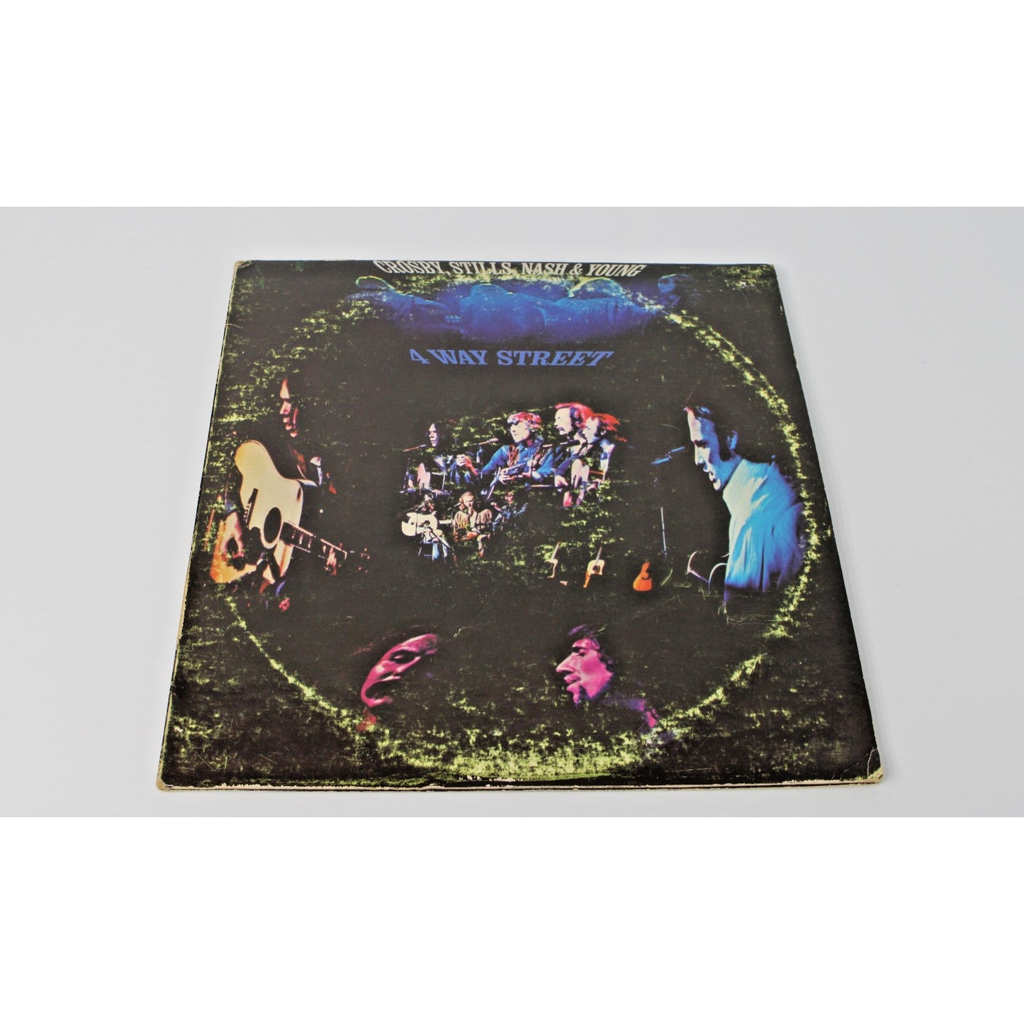 Crosby, Stills, Nash & Young- 4 Way Street, 1971 Atlantic SD 2-902 Live 2 LP