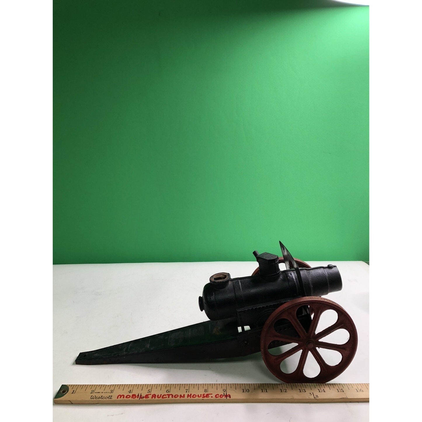 THE CONESTOGA COMPANY BIG-BANG CANNON 15FC MAJOR FIELD Cast Iron Sheet Metal Toy