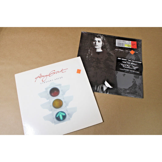 2 Album Lot, Christian Pop Star Amy Grant: The Collection and Straight Ahead