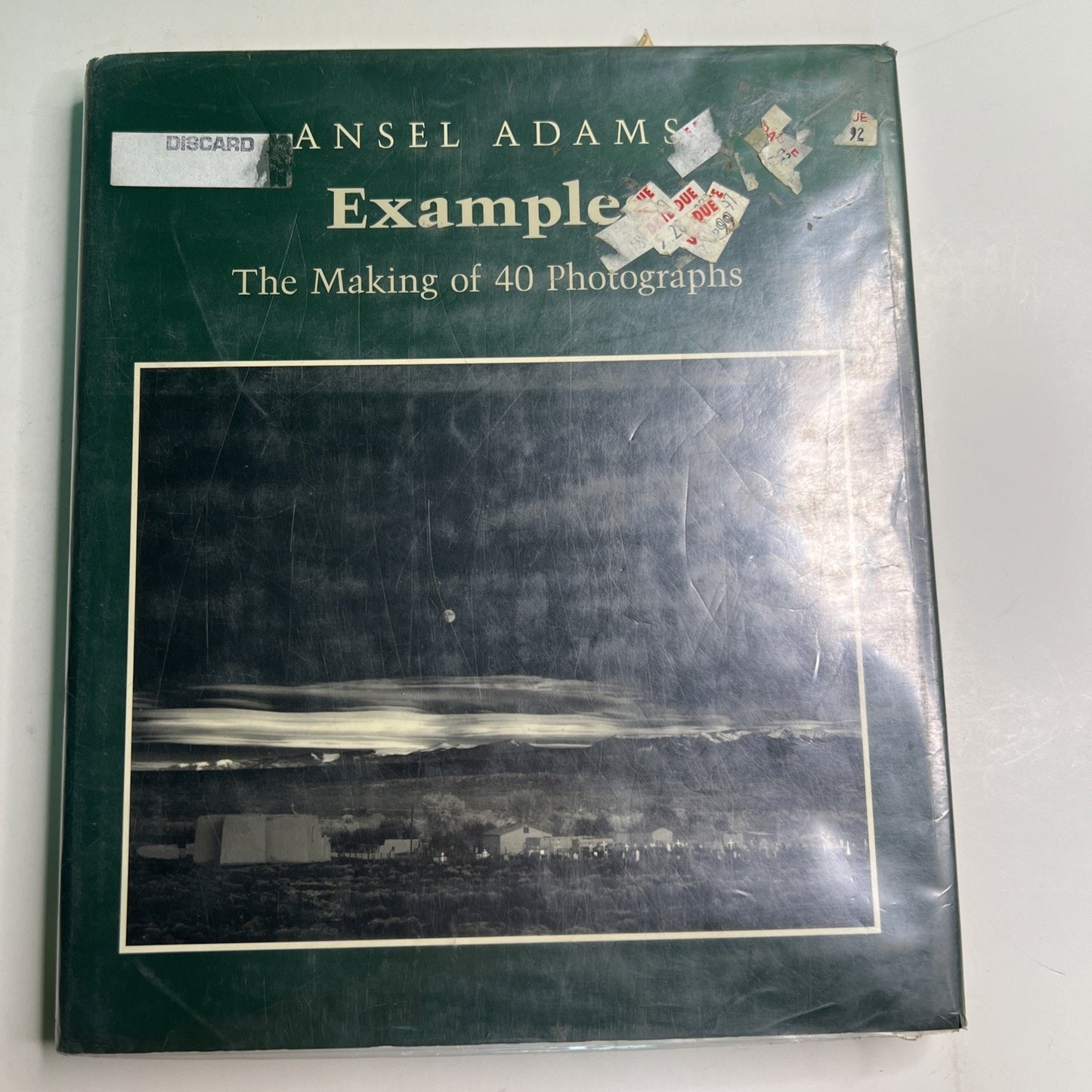 Ansel Adams EXAMPLES The Making of 40 Photographs First Edition 1986 HC DJ