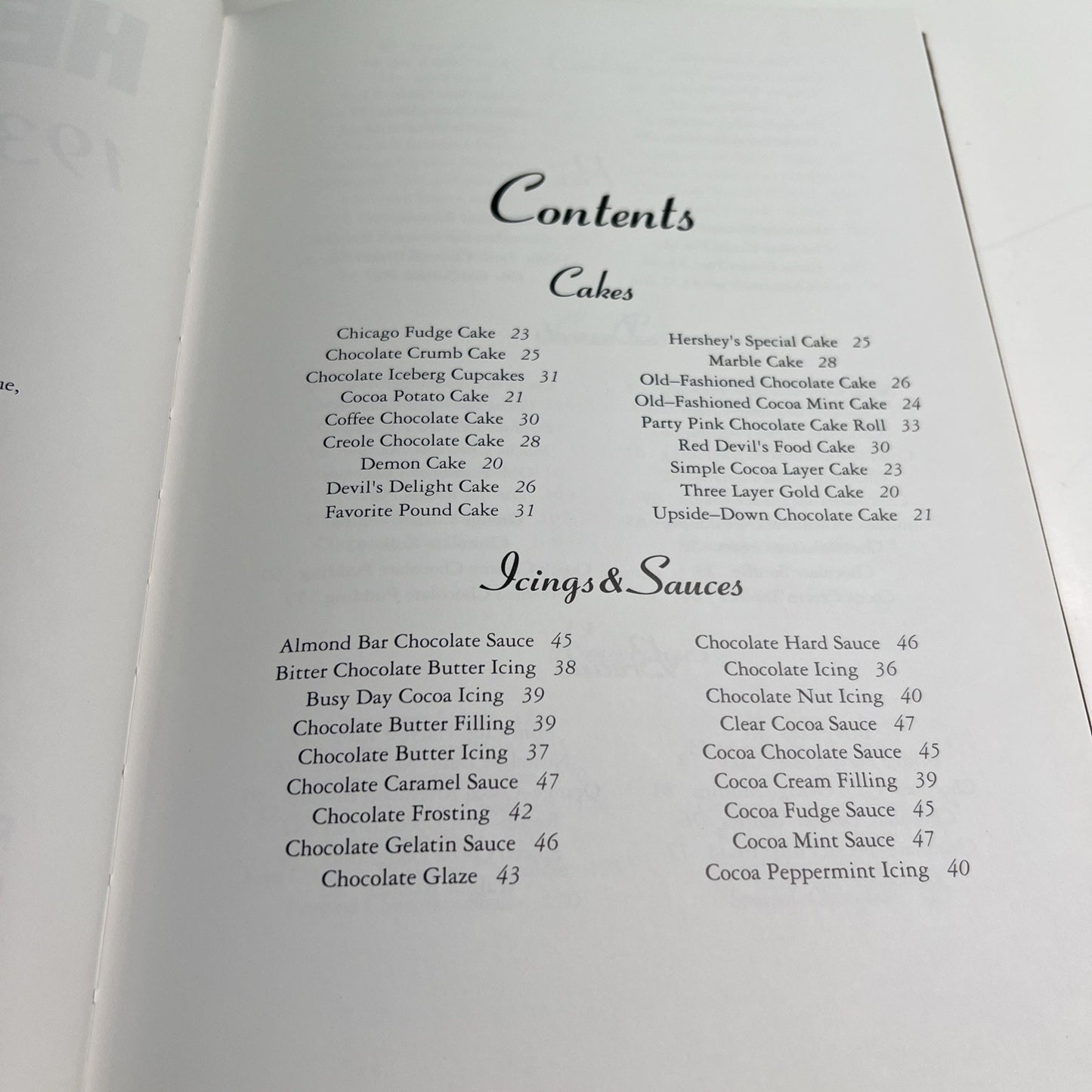 HERSHEY'S 1934 COOKBOOK Revised & Expanded Chocolate Recipes HARDCOVER NEW 1992