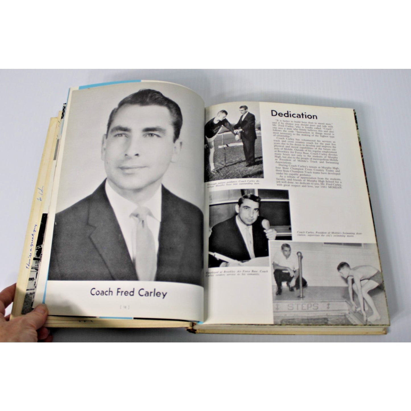 Vintage 1961 Mohian Murphy High School Yearbook Mobile AL Alabama