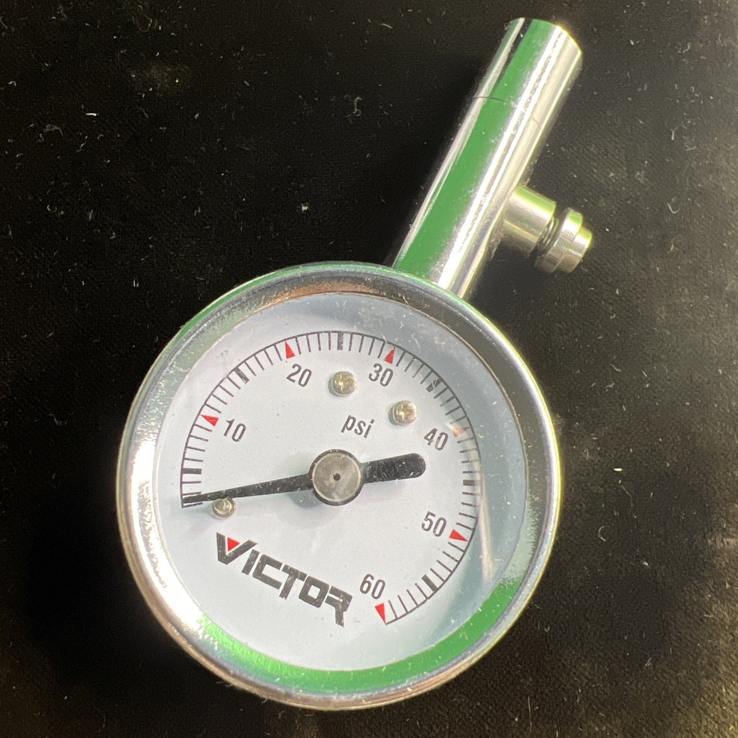 VICTOR STAINLESS STEEL REGULATOR PSI GAUGE PRESSURE METER