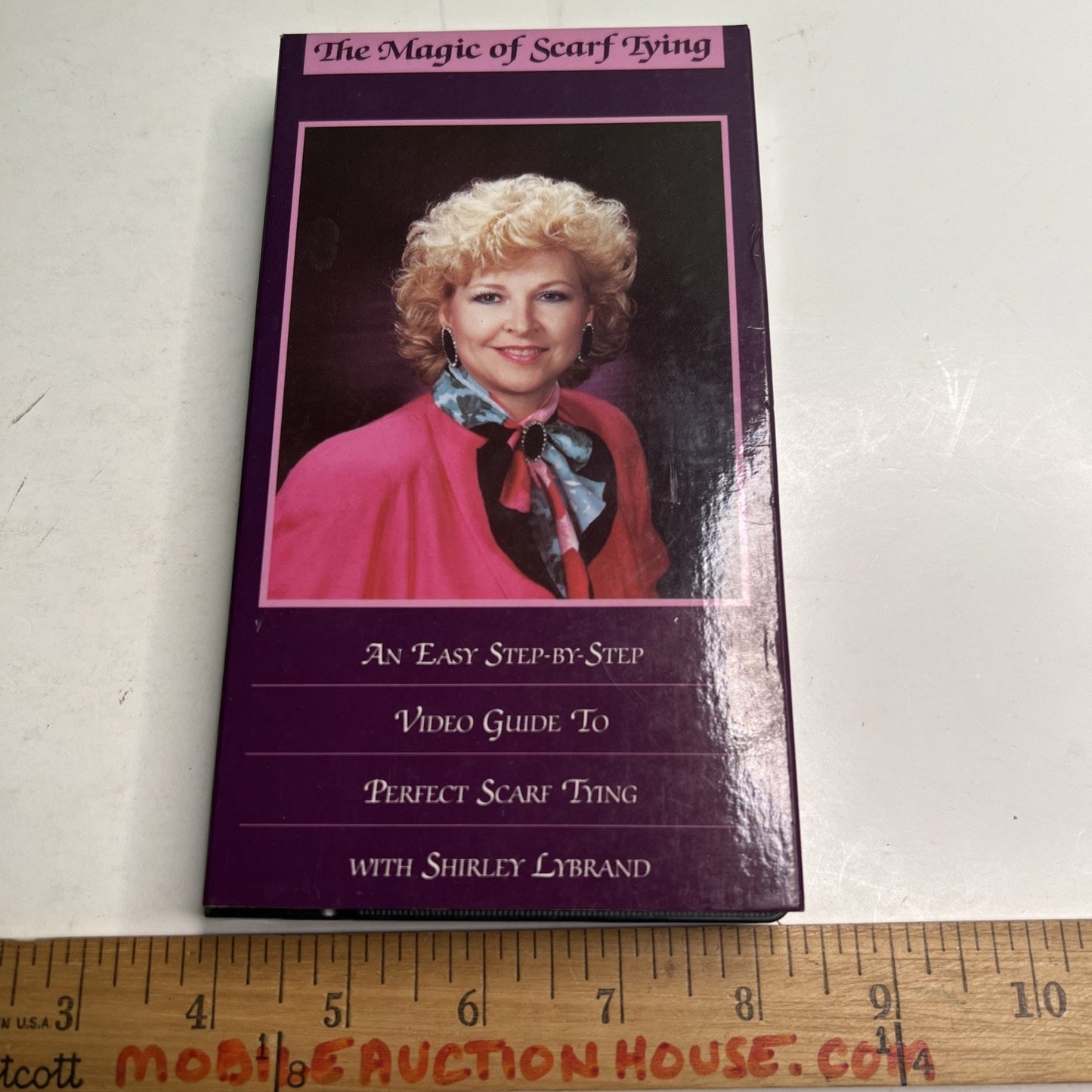 The Magic of Scarf Tying with Shirley Lybrand — VHS Video Cassette (Brand New)