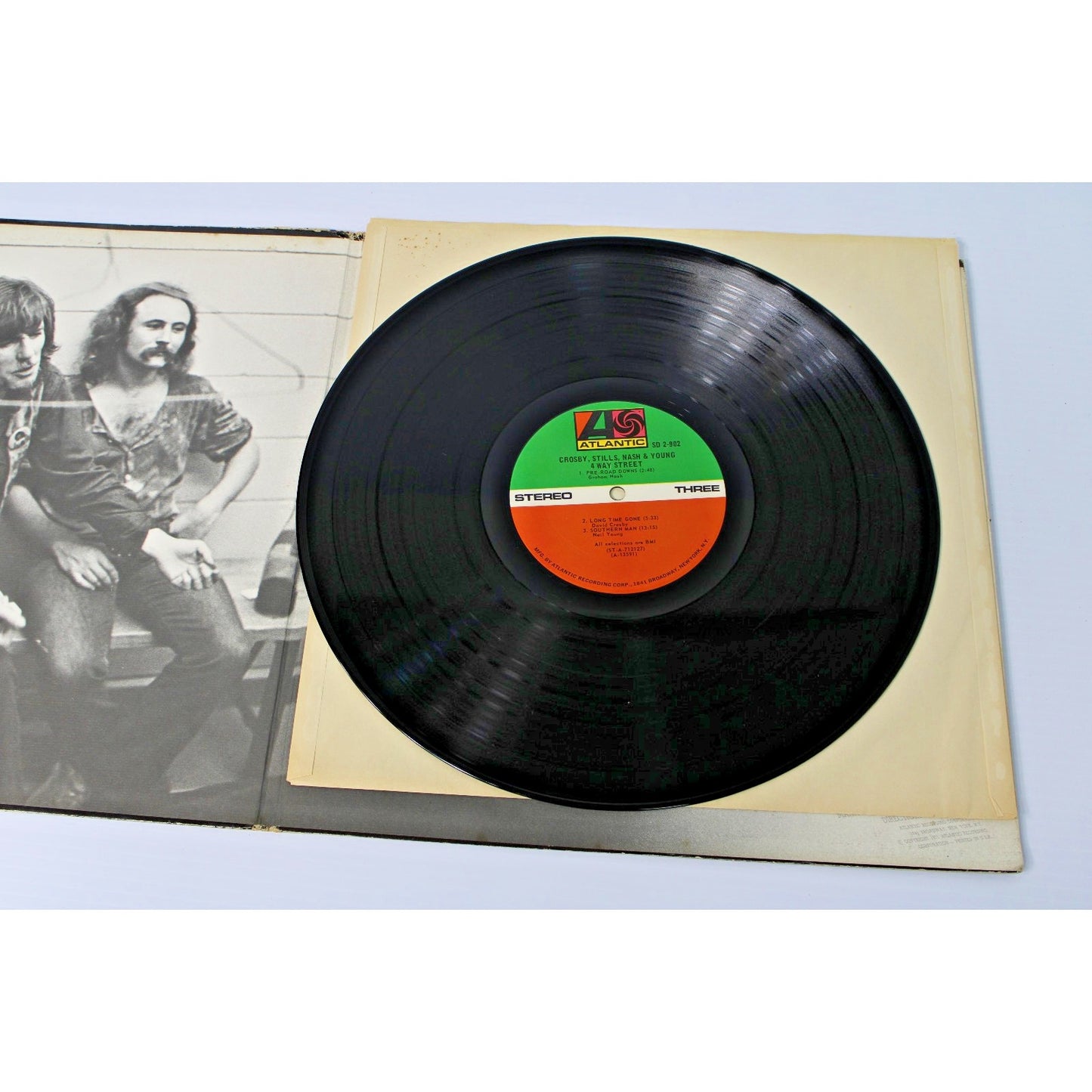 Crosby, Stills, Nash & Young- 4 Way Street, 1971 Atlantic SD 2-902 Live 2 LP