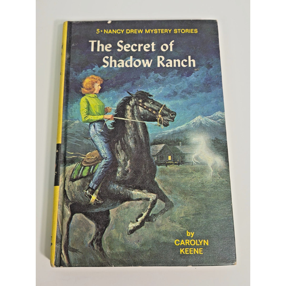 Vintage Nancy Drew The Secret of Shadow Ranch Volume 5 Grosset and Dunlap