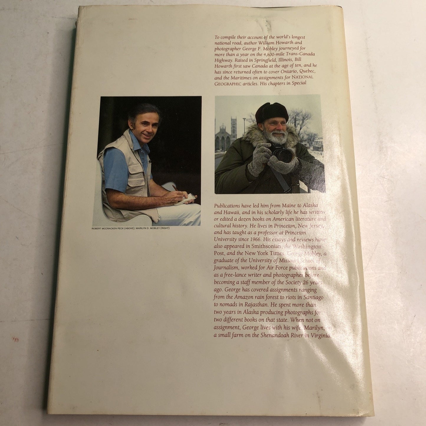 William Howarth TRAVELING THE TRANS-CANADA 1st Edition HC DJ 1987