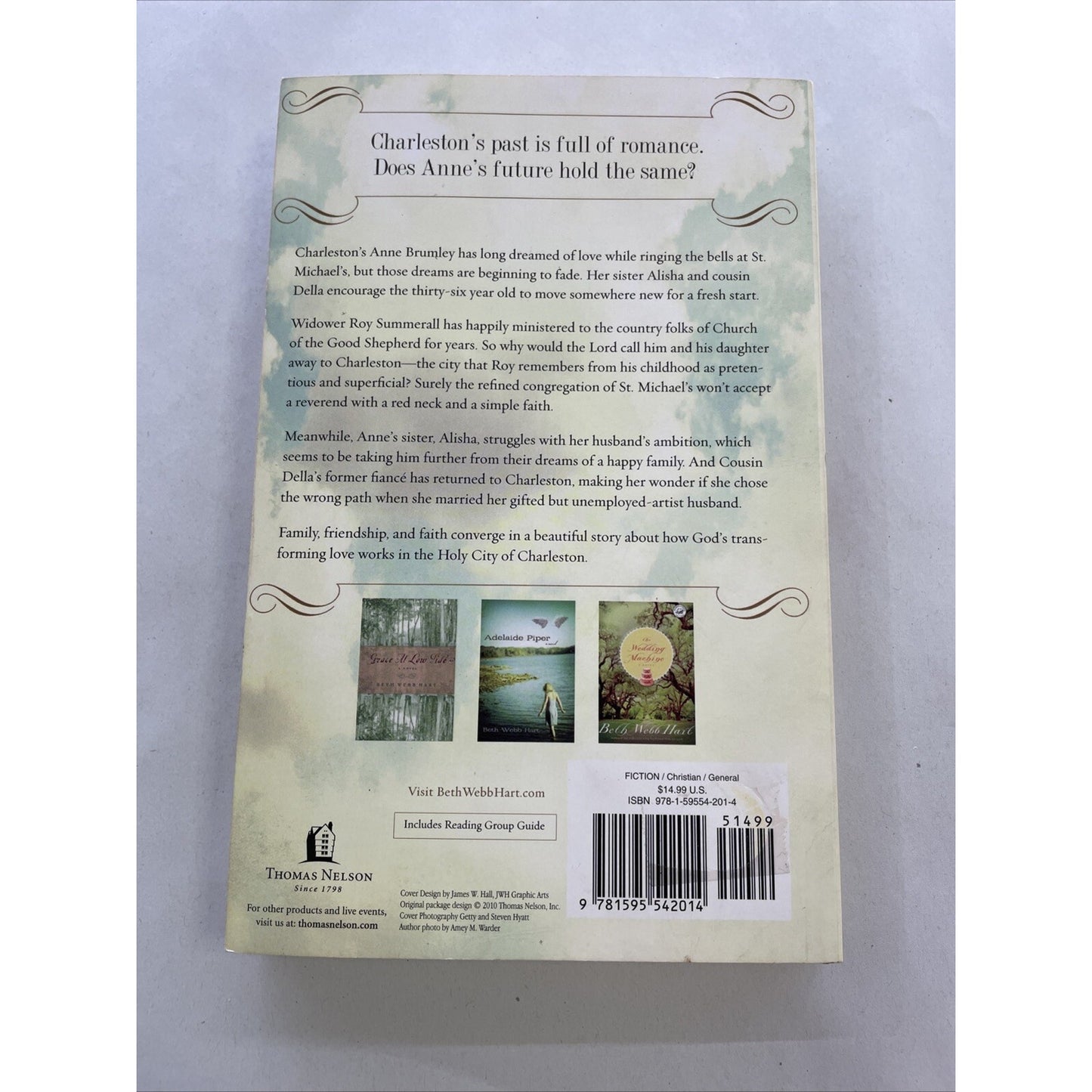 Love, Charleston by Beth Webb Hart (2010, Trade Paperback) - AUTHOR SIGNED COPY
