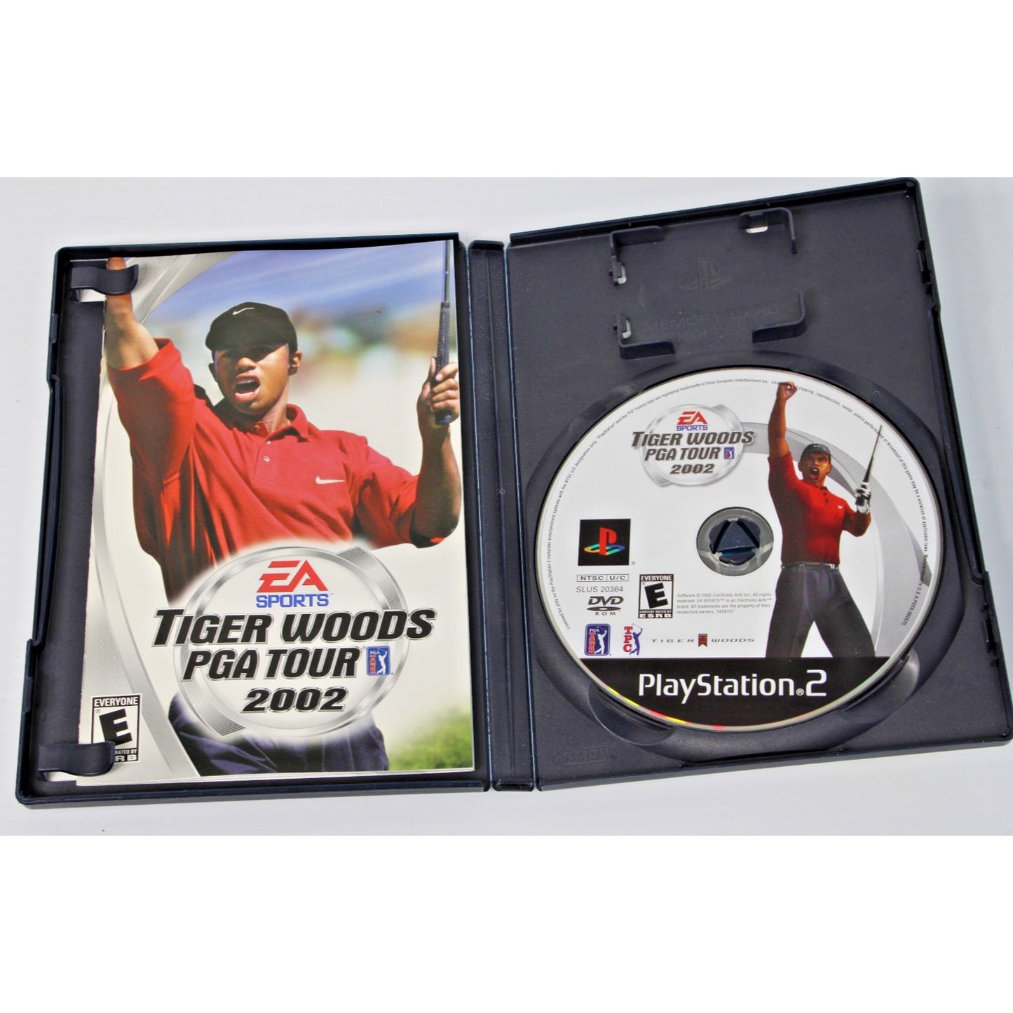 Tiger Woods PGA Tour 2002- Sony PlayStation 2 PS2 CIB Complete In Box