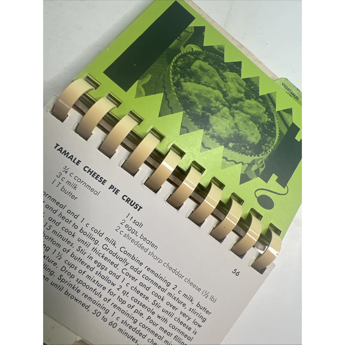 1962 Say Cheese Art Of Cooking With Cookbook by Ruth Chier Rosen Comb Bound