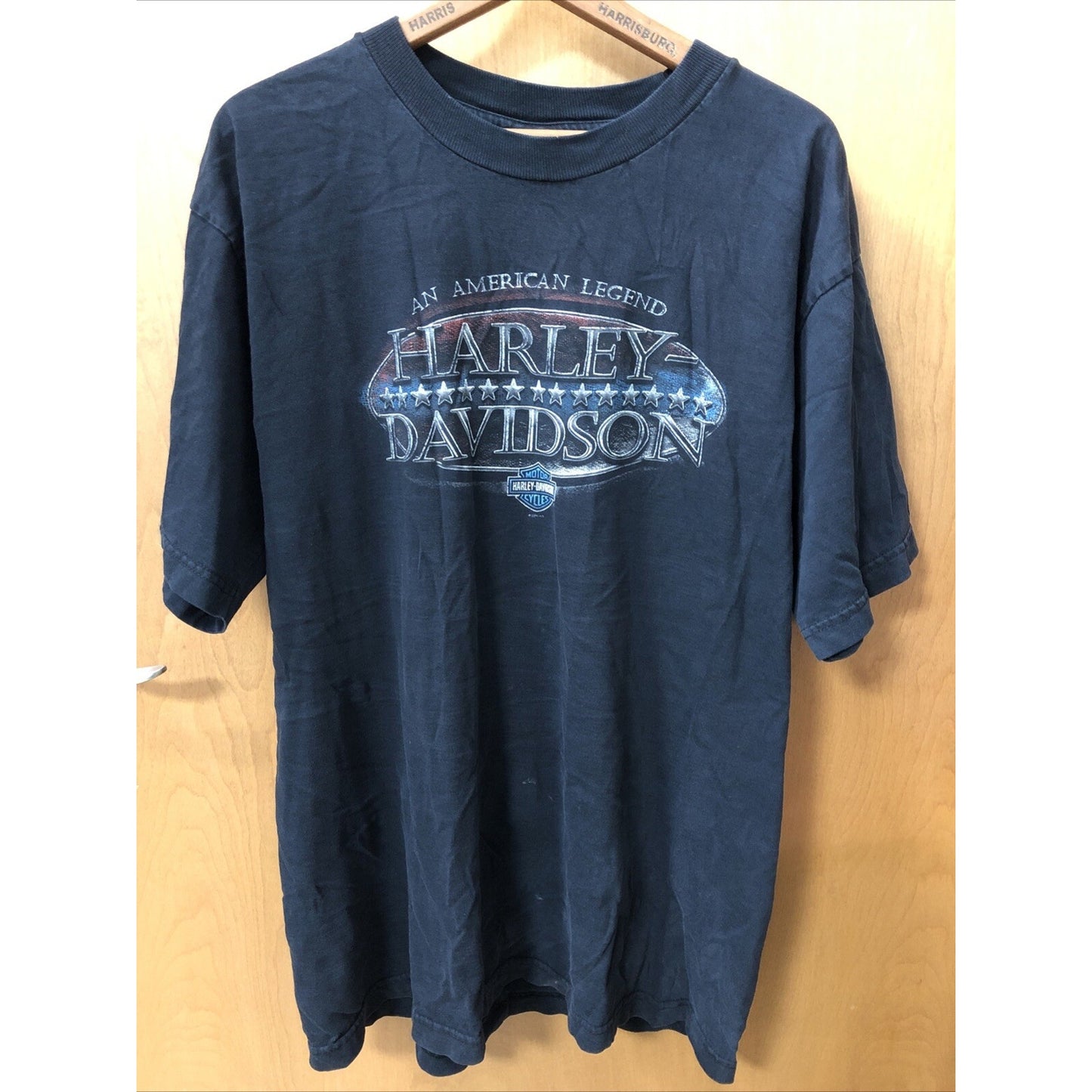 Vintage 90s Harley Davidson Tshirt XL Rocket Huntsville Alabama AL