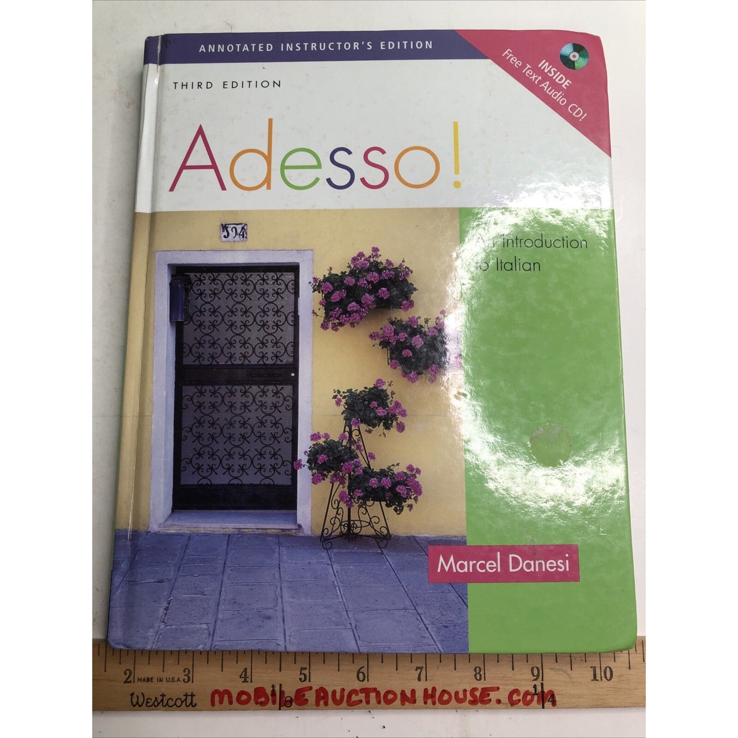 Adesso! An Introduction to Italian By Marcel Danesi Third Edition 2006 Audio CD