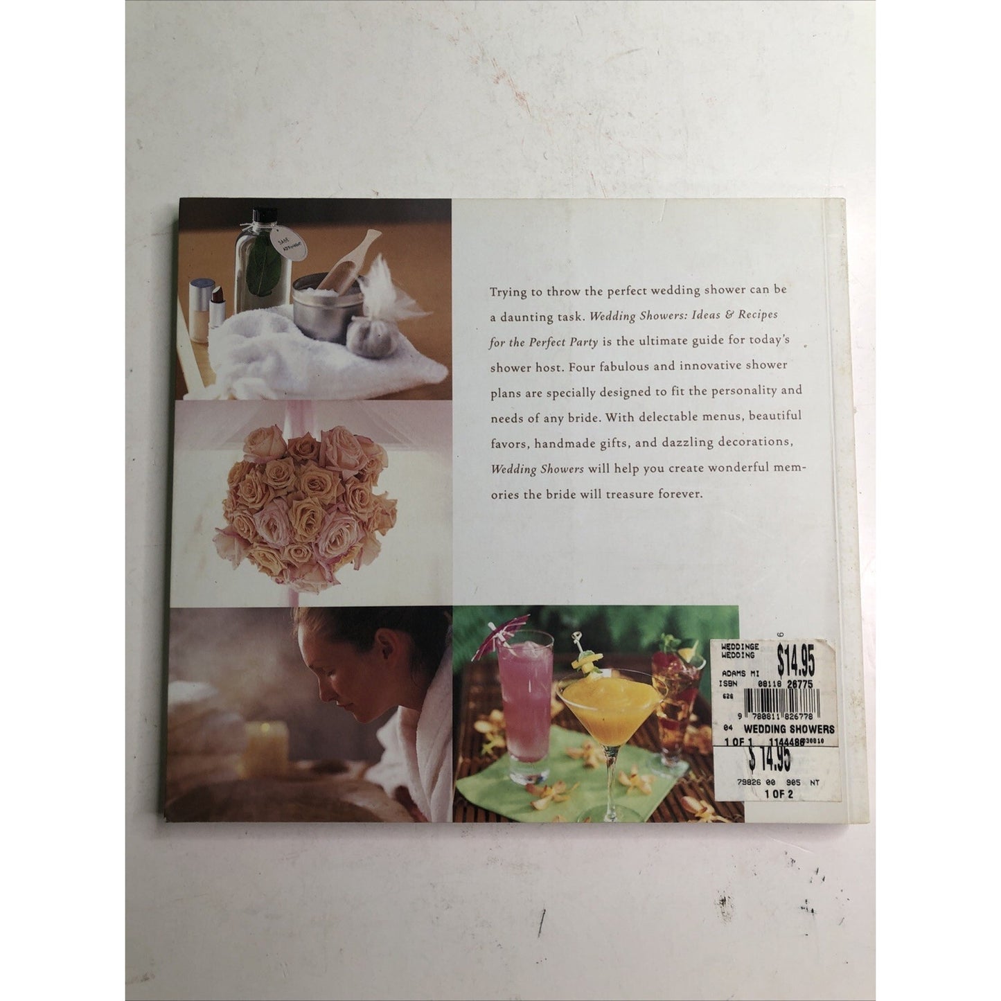 Wedding Showers Ideas and Recipes for the Perfect Party By Adams & Russo PB 2000