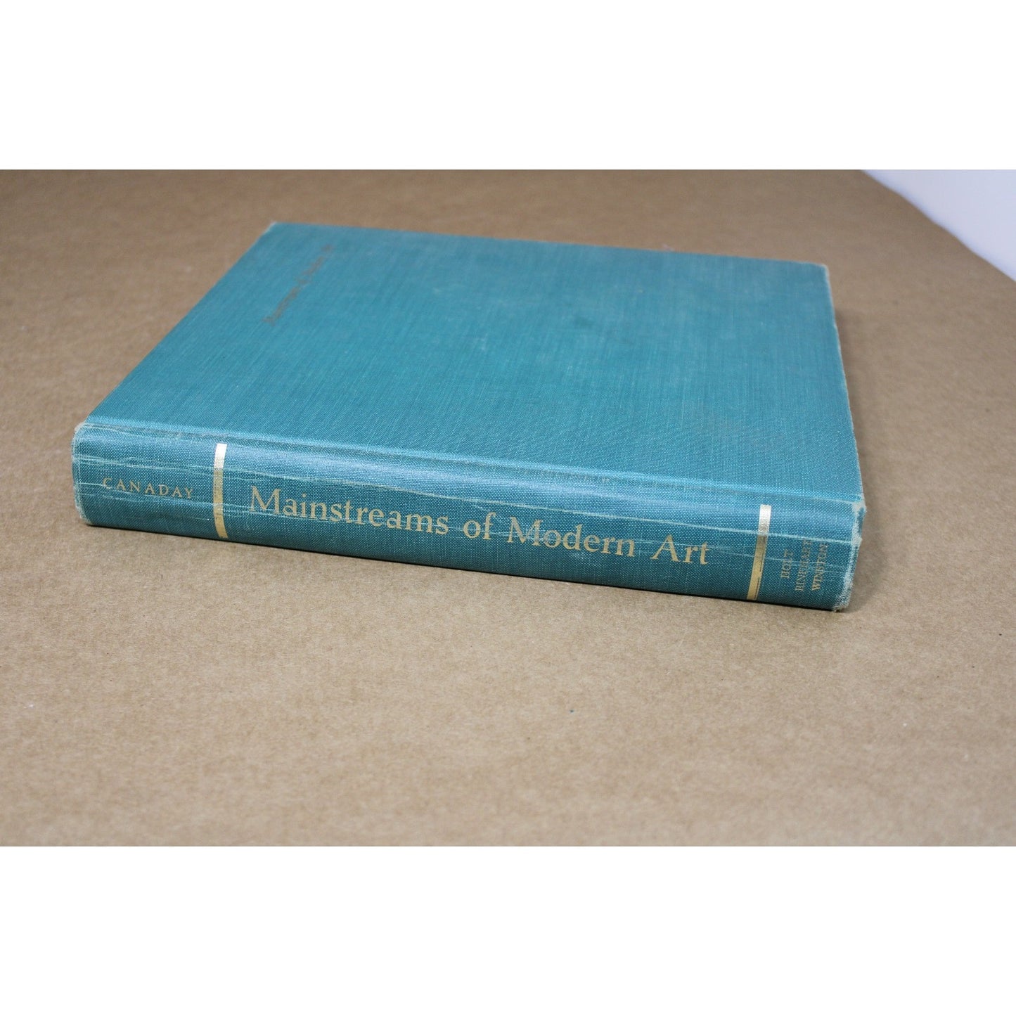 Mainstreams of Modern Art, John Canaday, 1959, Ex Libris Tuscaloosa, AL
