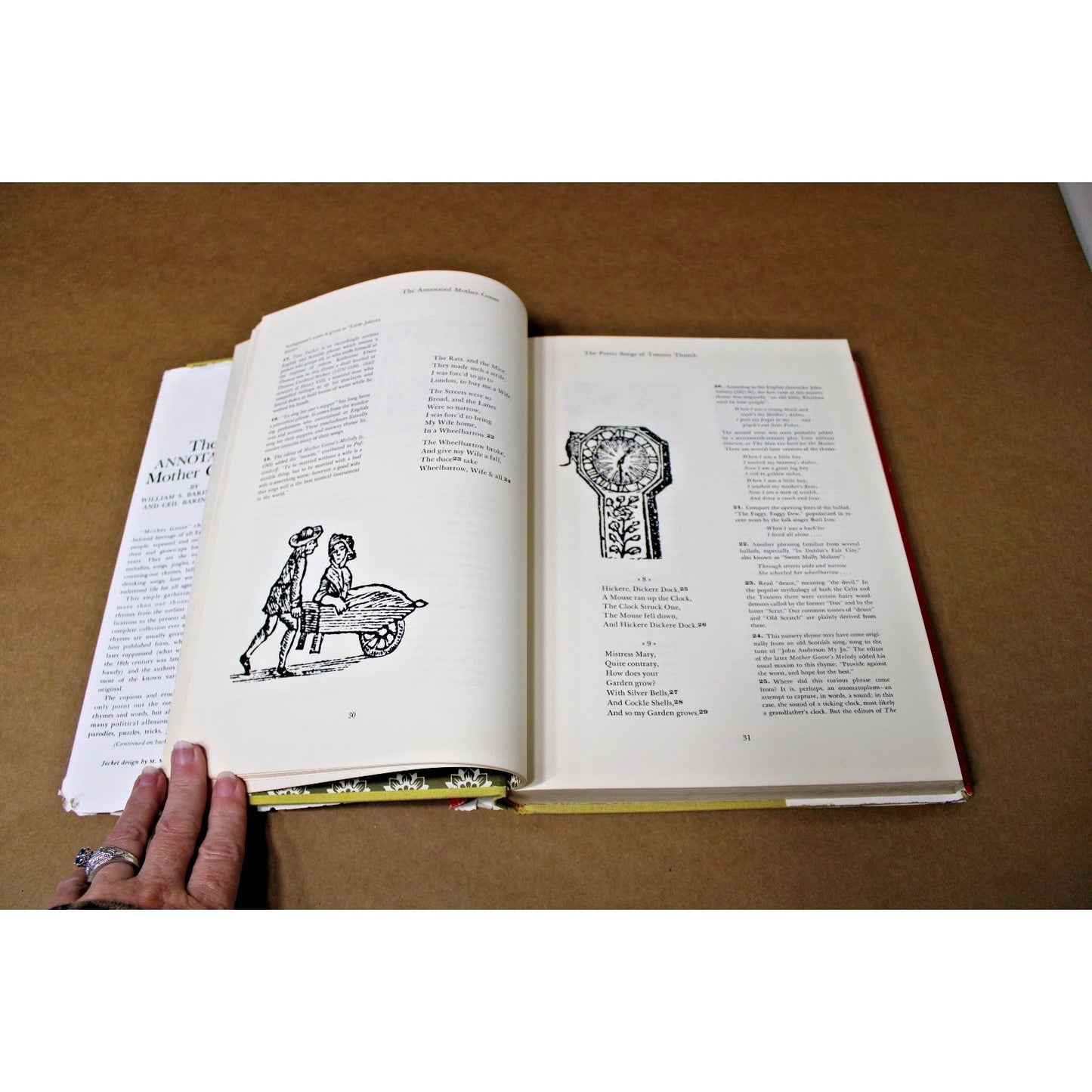 1962 The Annotated Mother Goose, Illustrated Maxfield Parrish, Caldecott