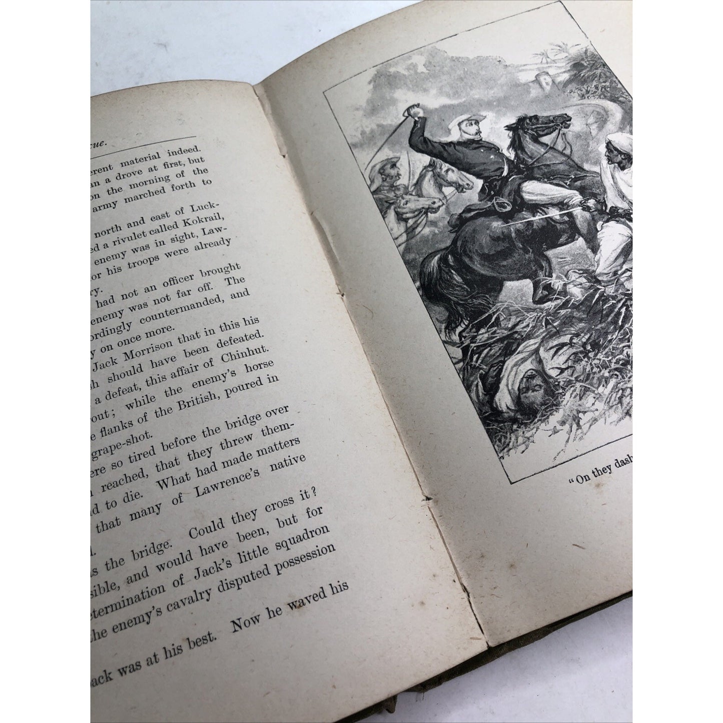 On to the Rescue - A Tale of the Indian Mutiny by Gordon Stables Illustrated HC