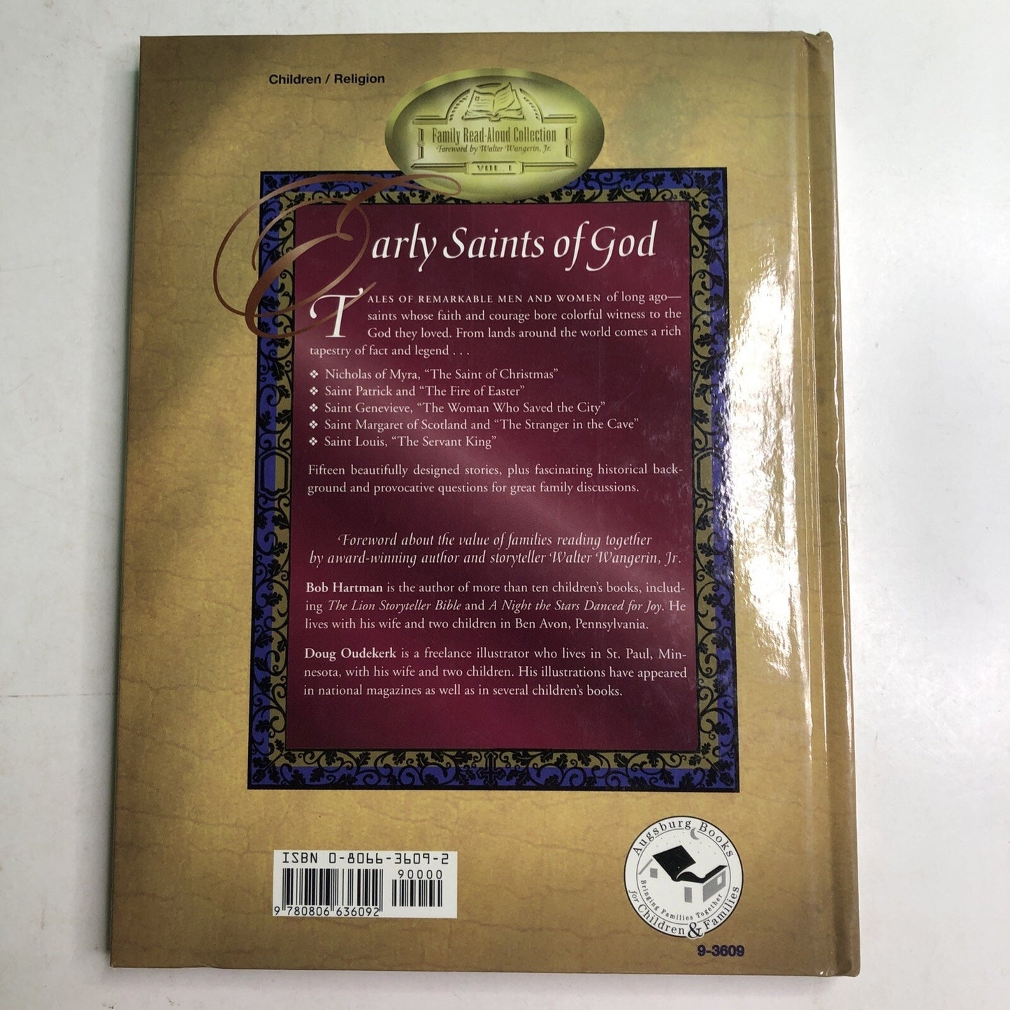 EARLY SAINTS OF GOD (FAMILY READ-ALOUD COLLECTION) (VOL 1) By Hartman & Oudekerk