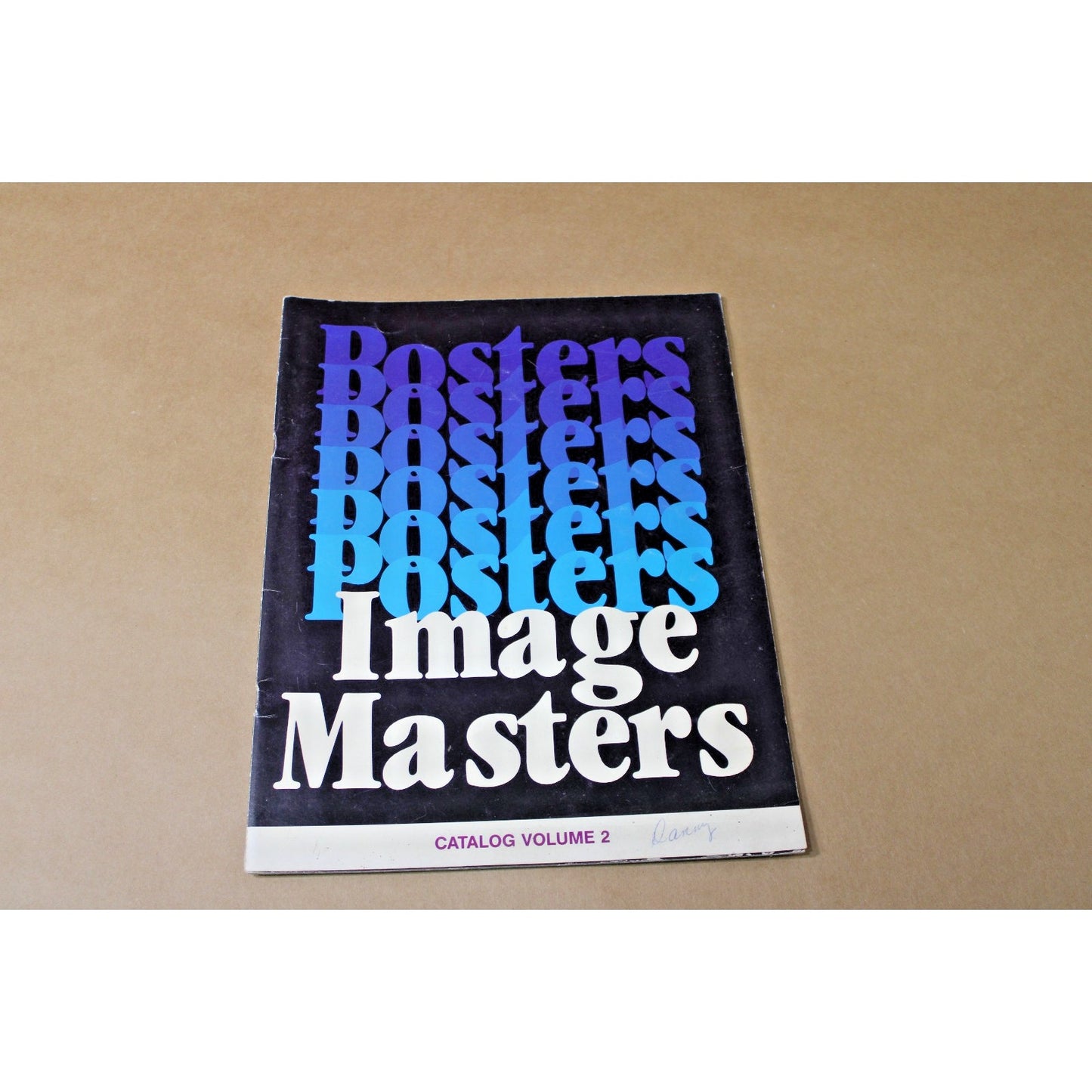 Vintage 1980s/ 90s Image Masters Posters Catalog Volume 2, Cars, Models, Photos