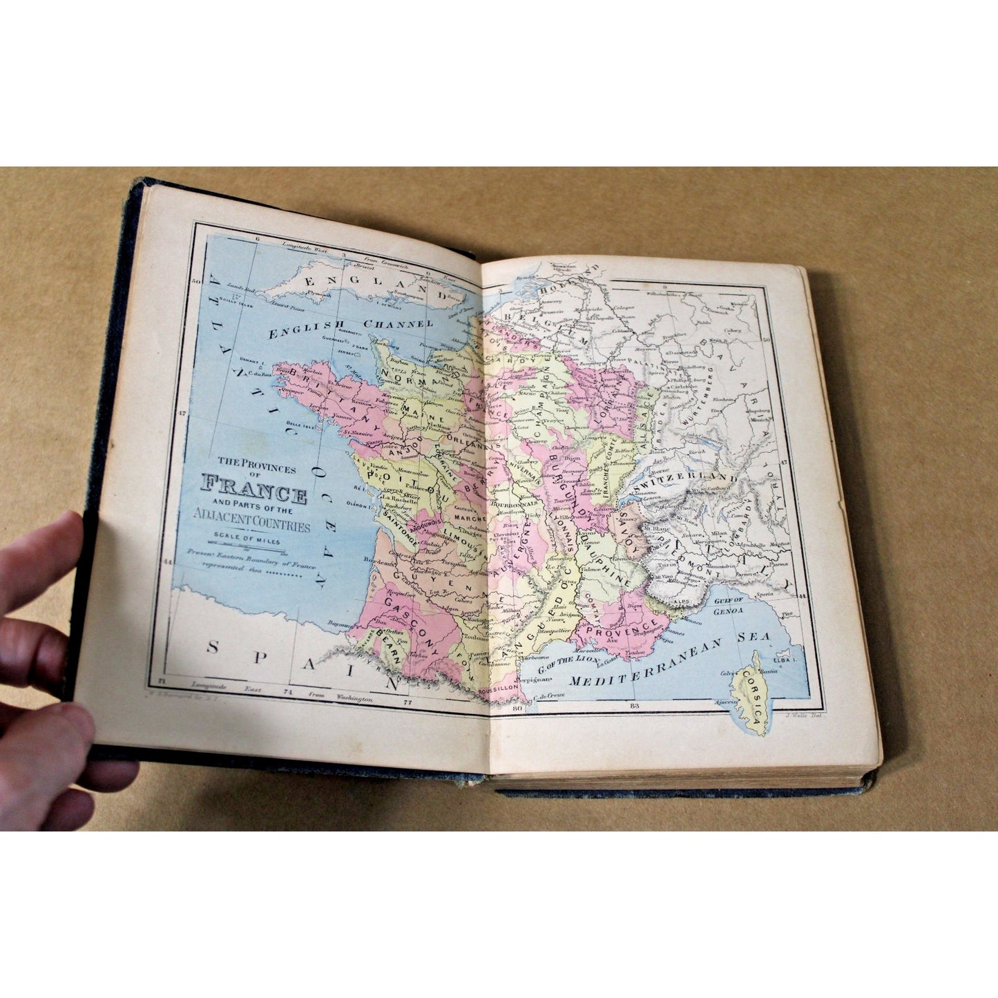 1875 Edition A Brief History of France, Barnes' s One Term History