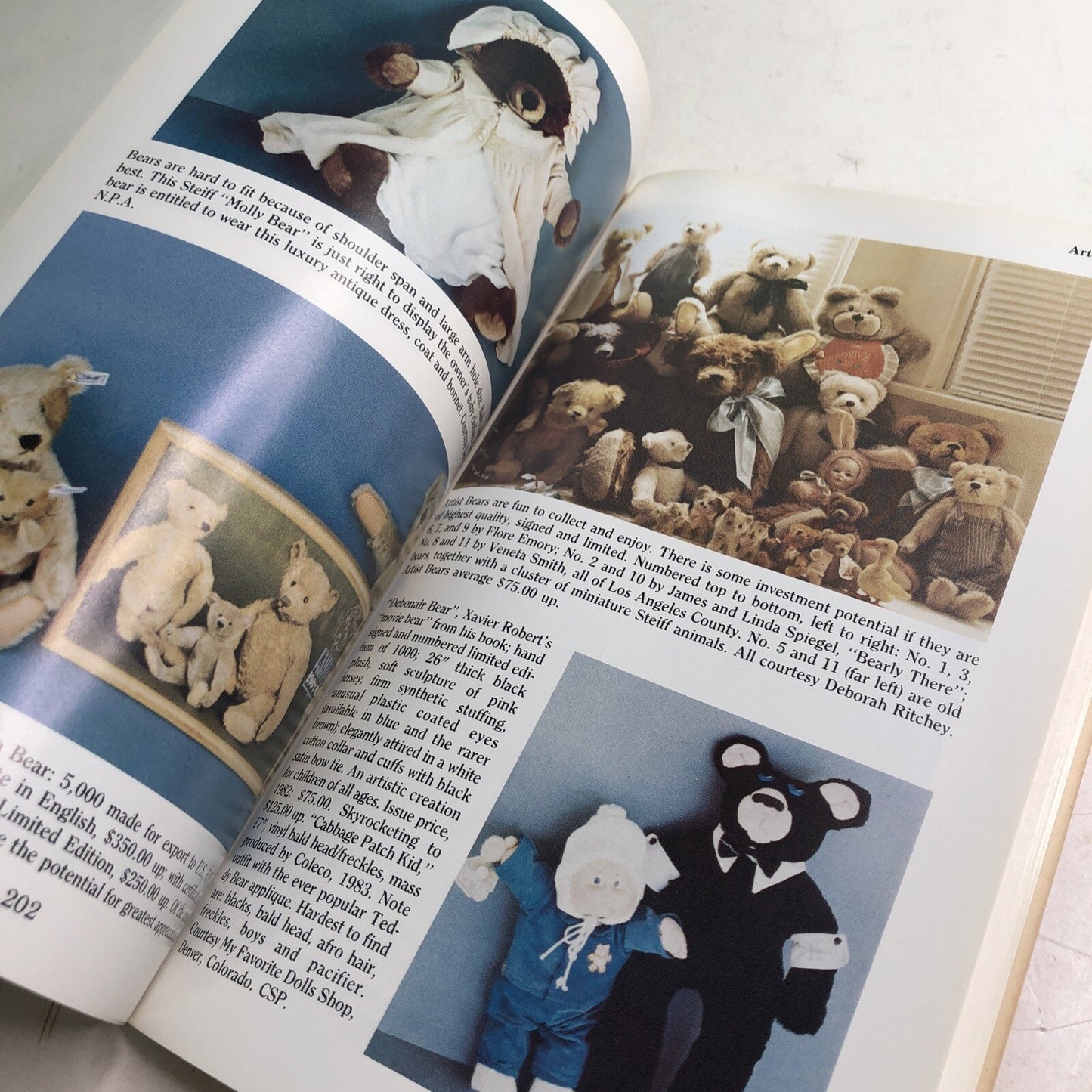 Teddy Bears and Steiff Animals by Margaret Fox Mandel 1984 Trade Paperback