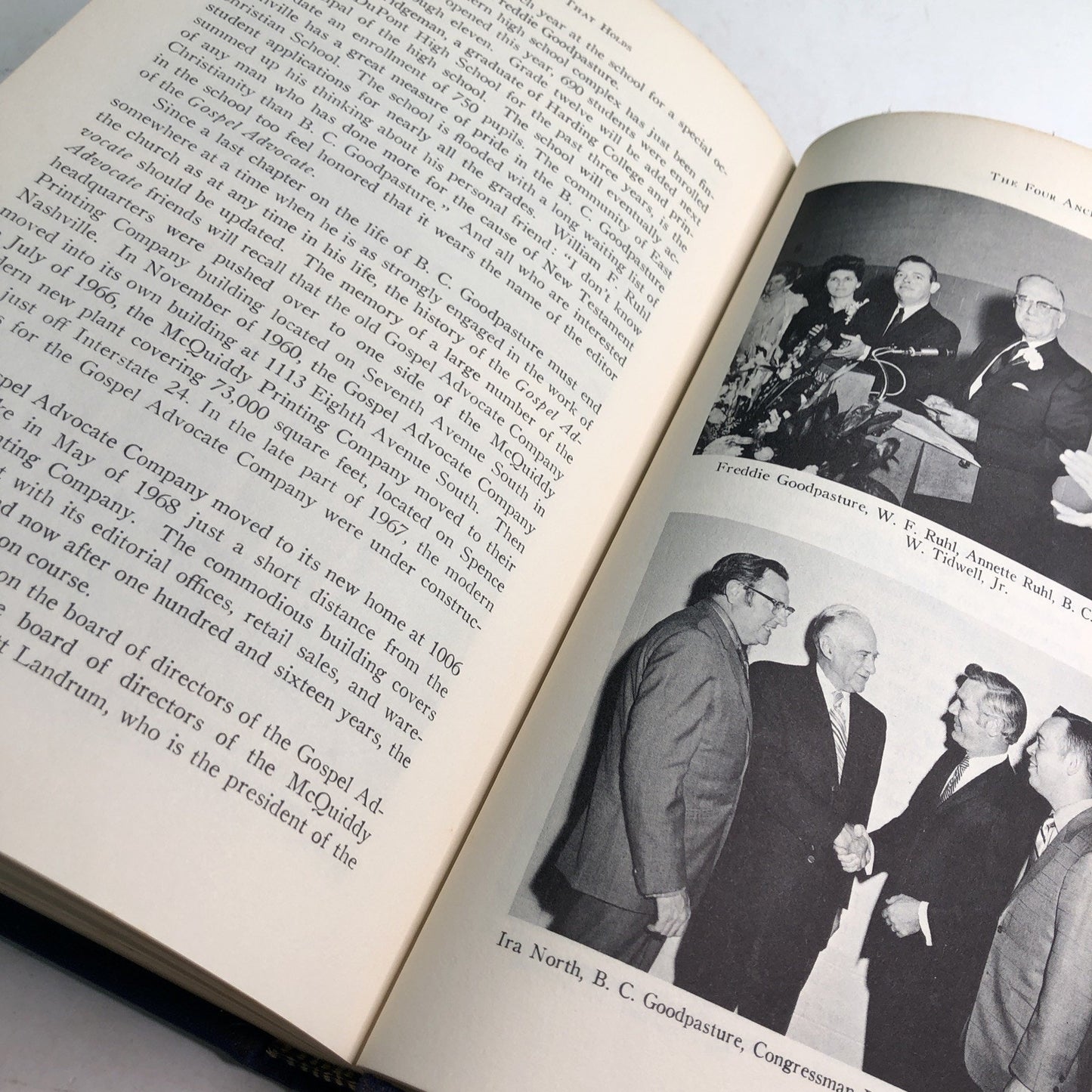 The Anchor That Holds Biography of Benton Cordell Goodpasture by J. E. Choate