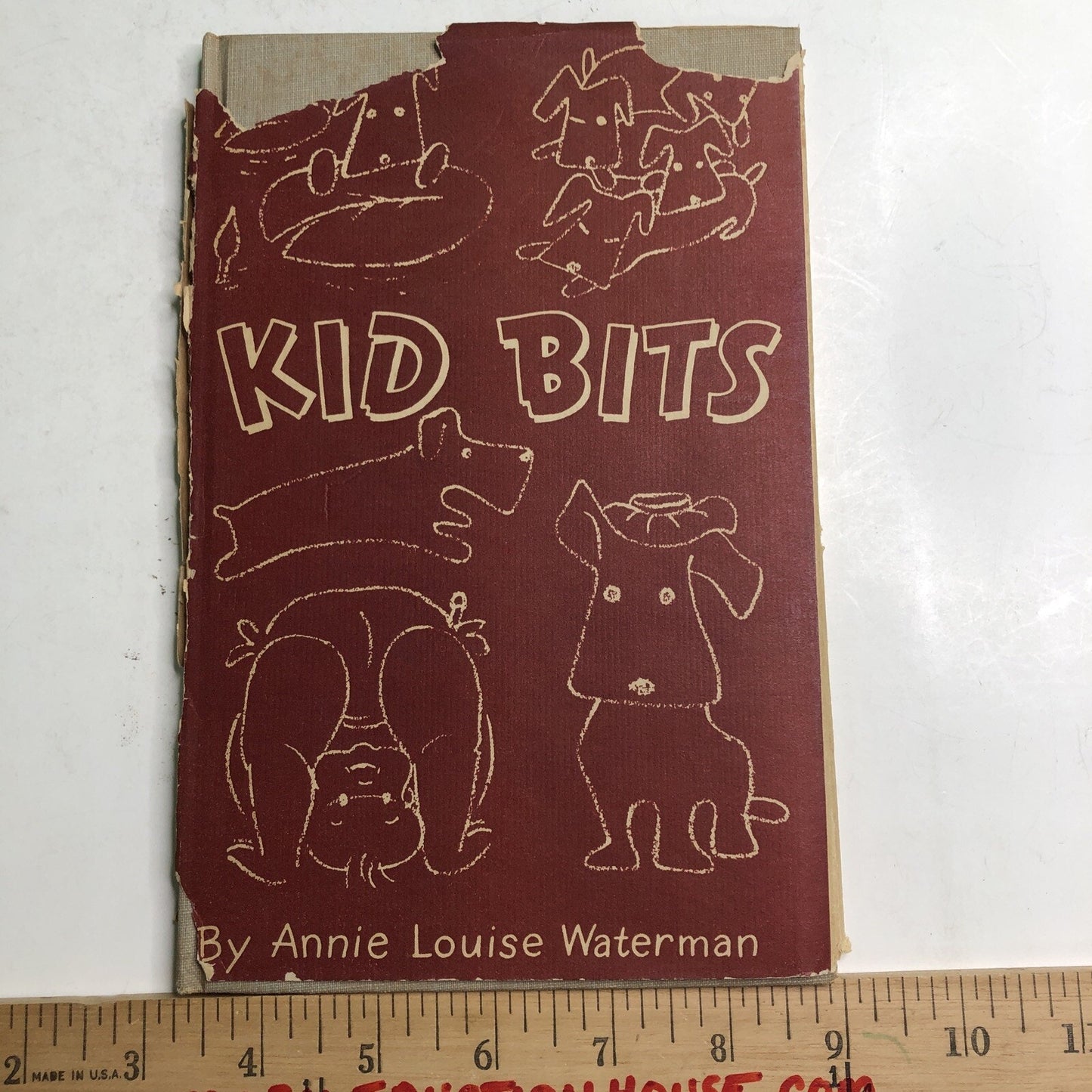 Kid Bits by Annie Louise Waterman 1951 SIGNED Mobile Alabama AL Author