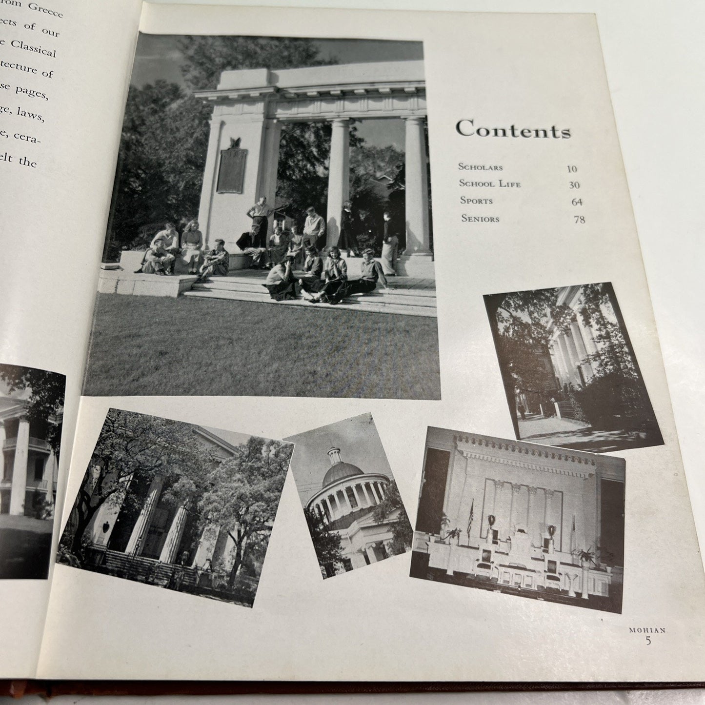 1950 MOHIAN Murphy High School Yearbook Mobile Alabama