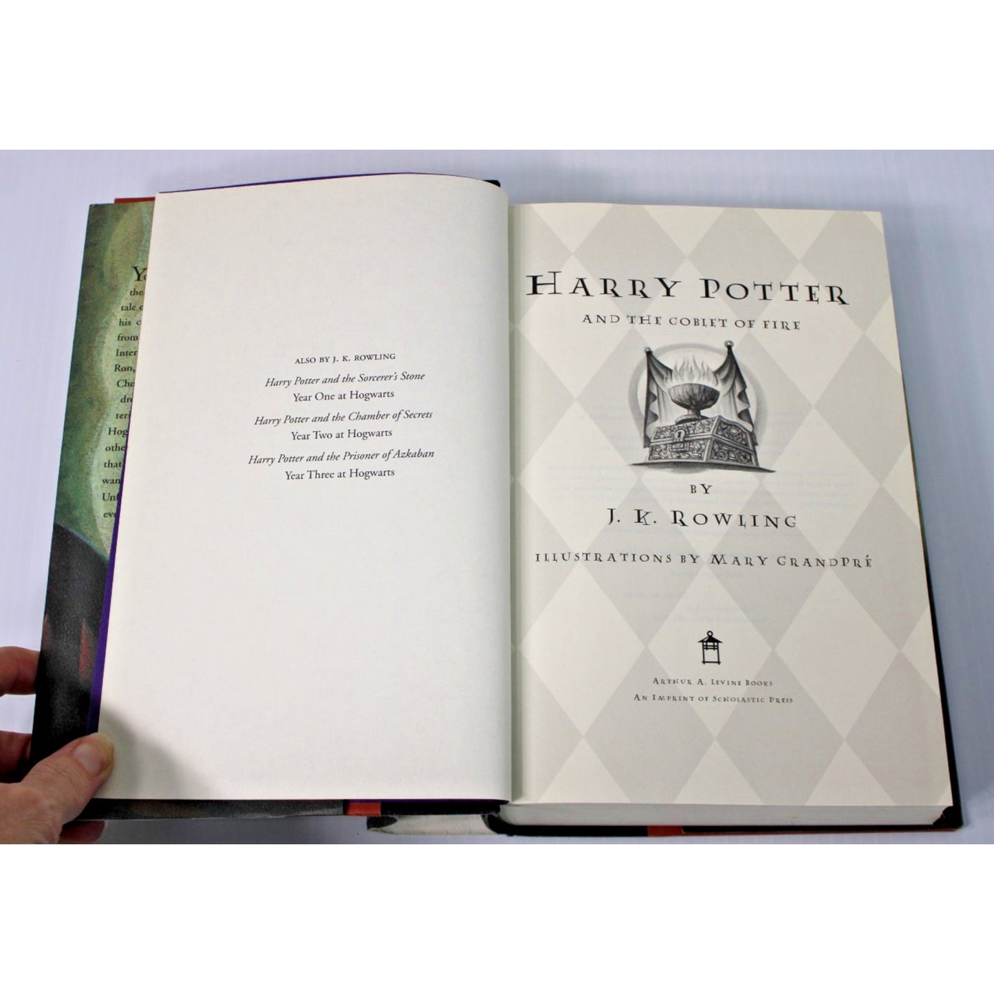 Harry Potter and the Goblet of Fire- JK Rowling 1st American Edition 1st Print