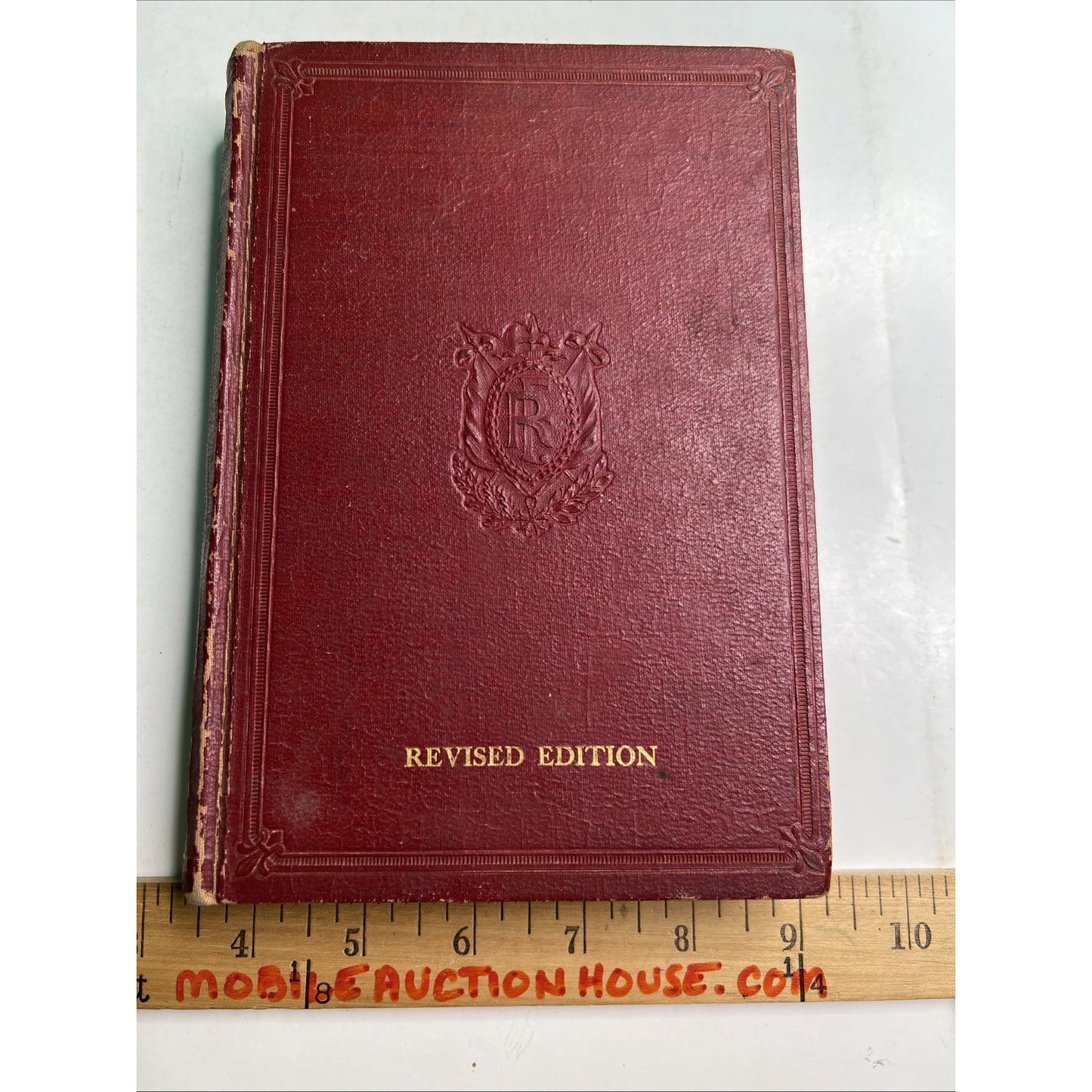 An Elementary French Grammar by A. Marinoni & L. A. Passarelli, 1932 HC Revised